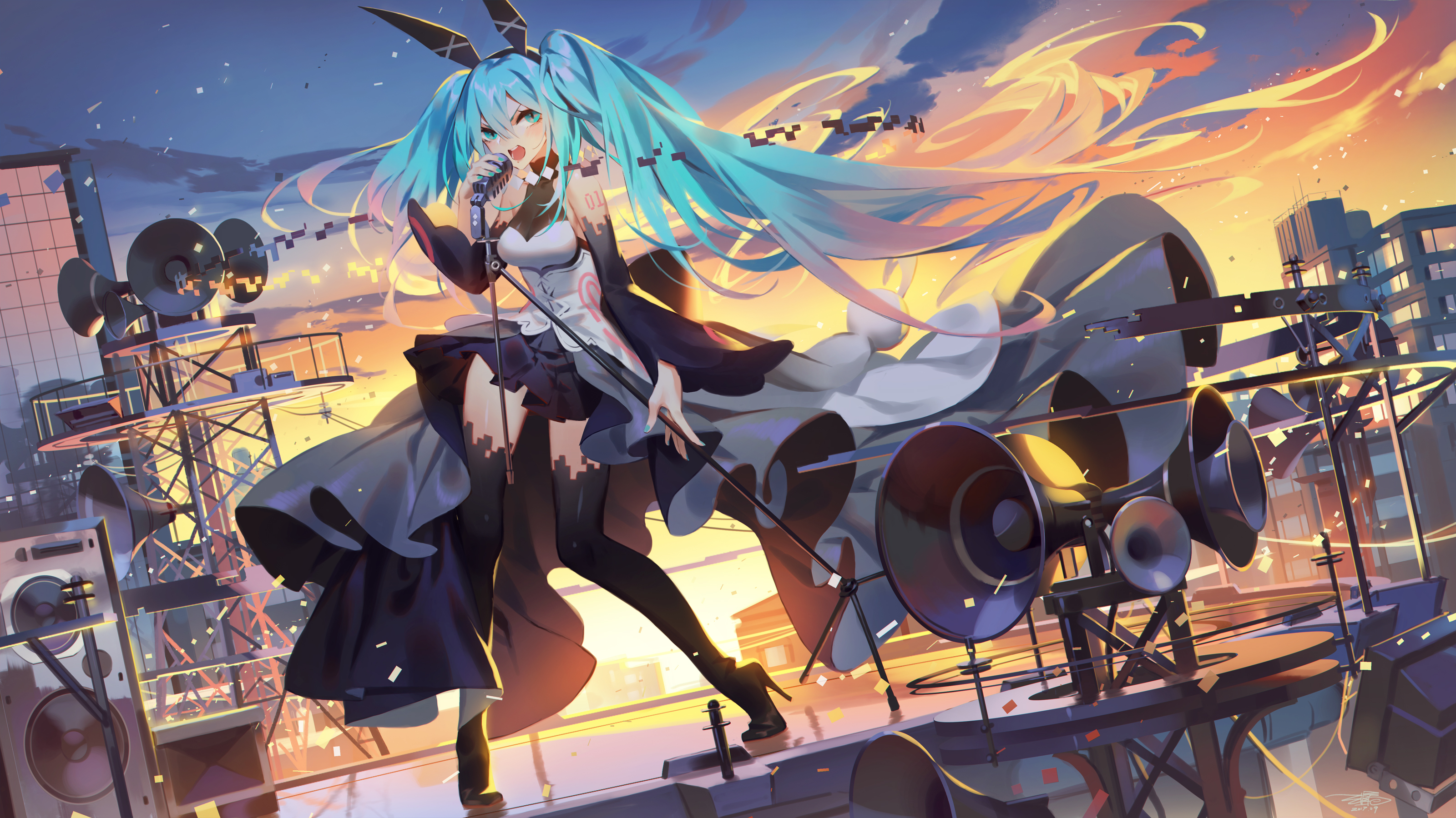 Vocaloid HD Wallpaper Background Image 3200x1800