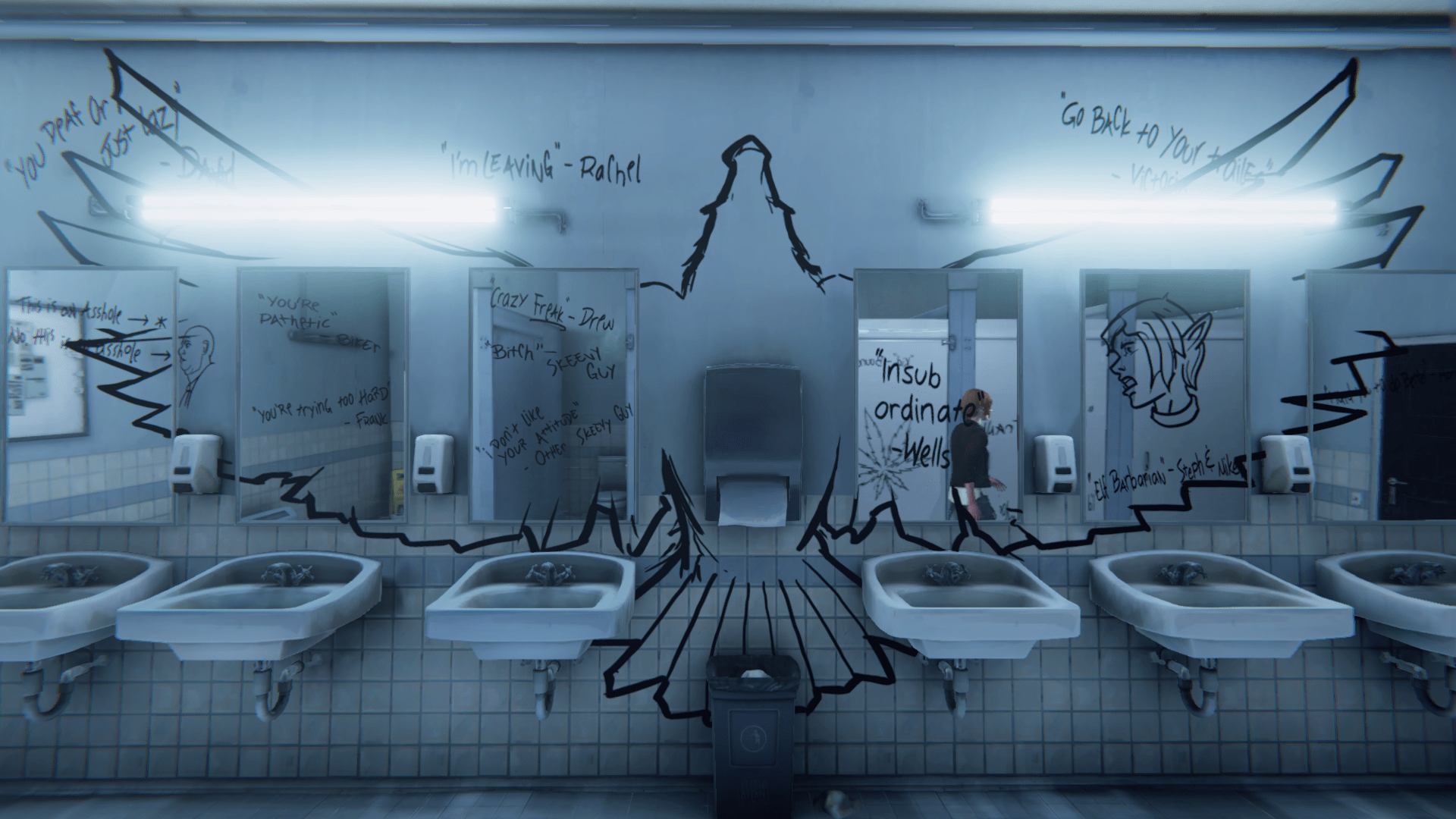 Chloe Price graffiti by KnOcOuTT