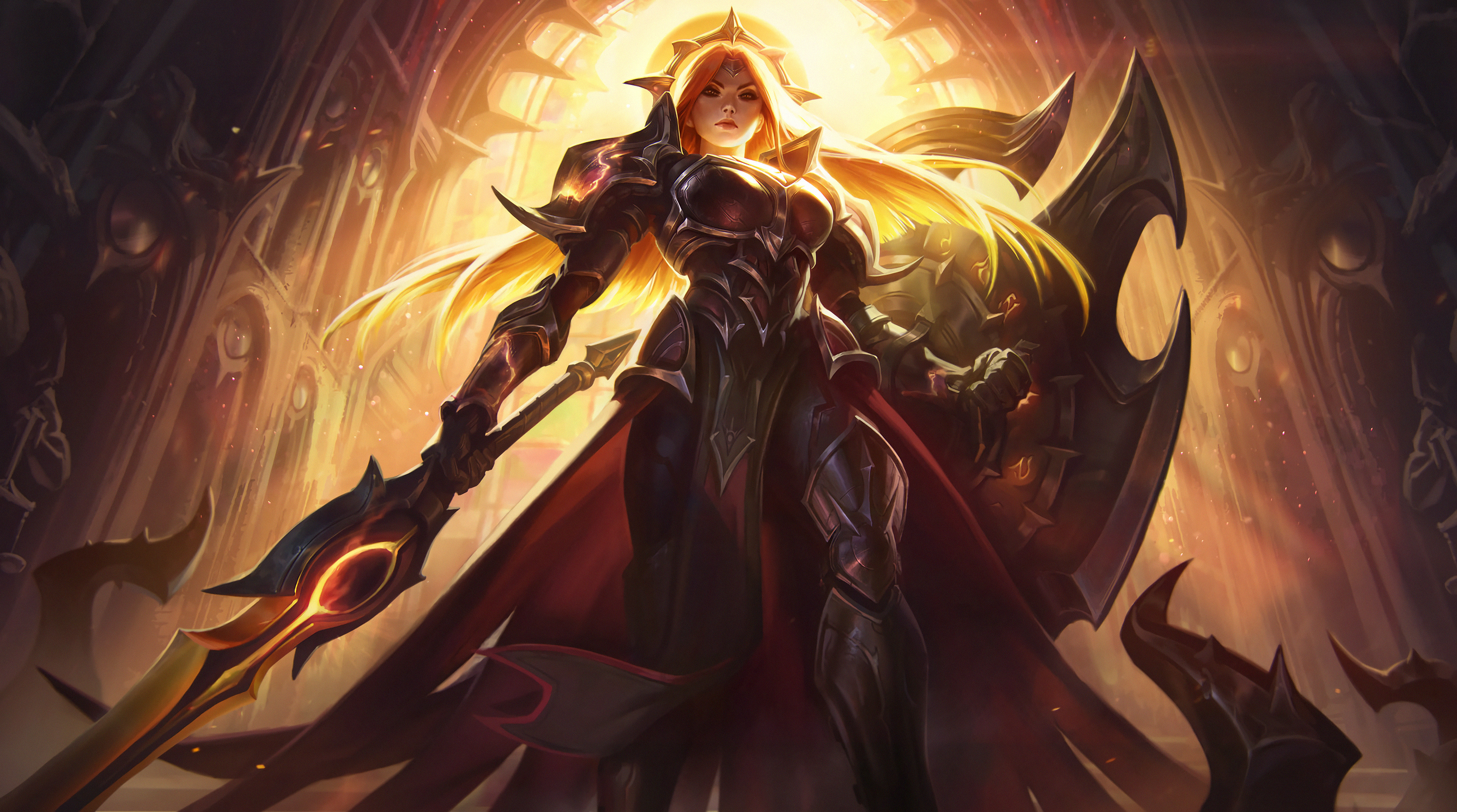 League Of Legends Wallpaper Leona