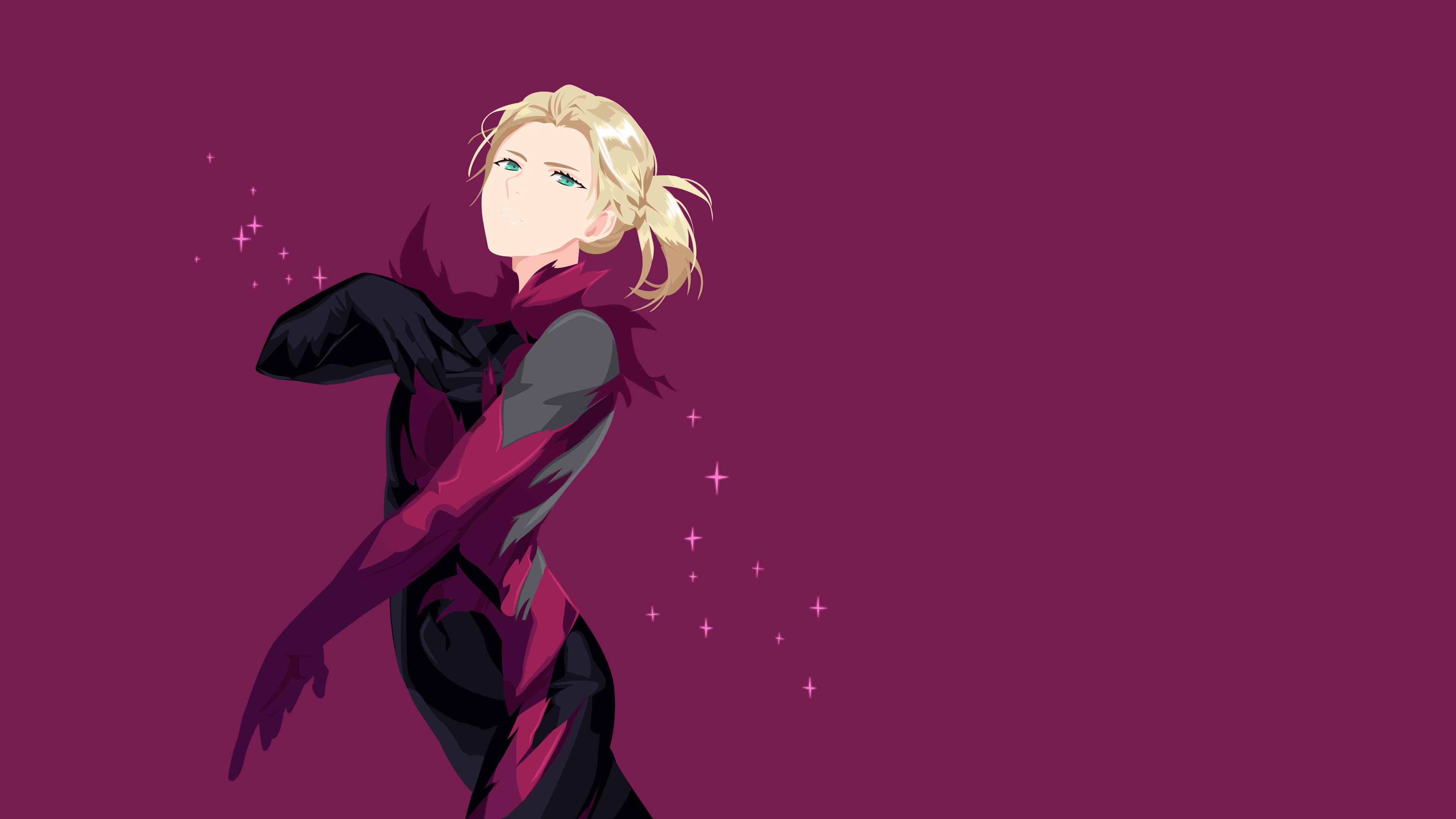 Download Yuri Plisetsky Anime Yuri!!! On ICE 4k Ultra HD Wallpaper by