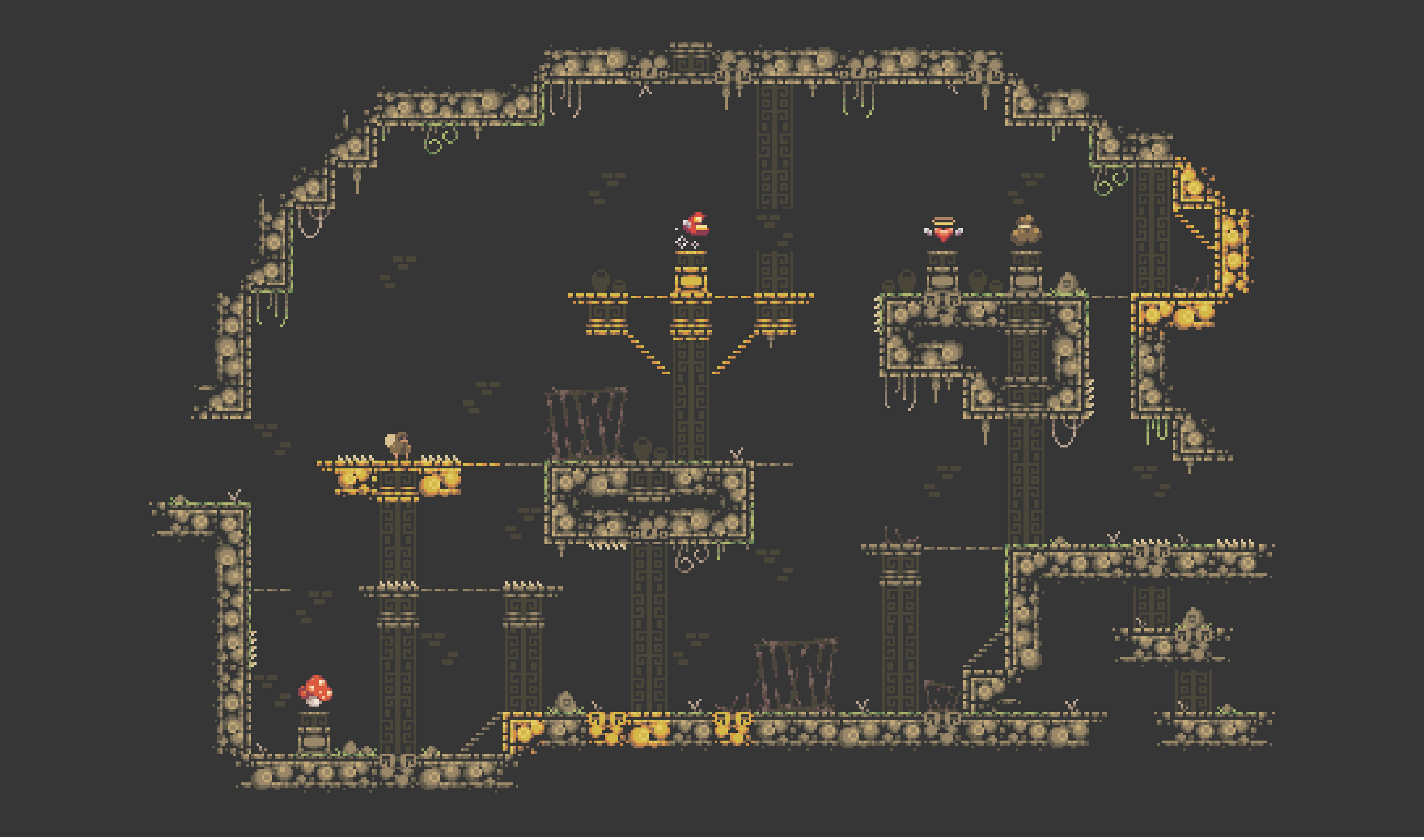 Temple Ruins 5k Retina Ultra HD Wallpaper Background Image