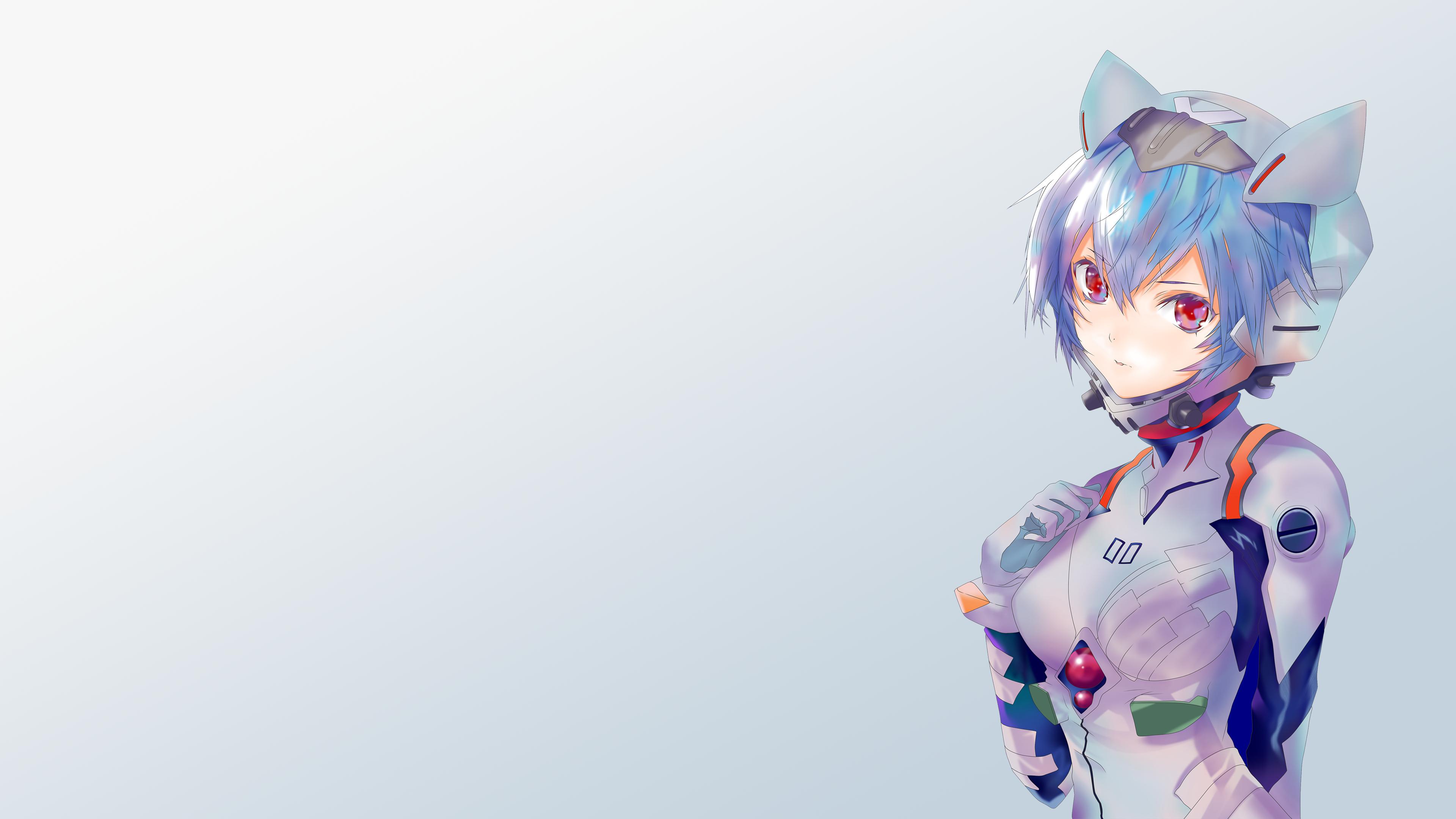 Download Rei Ayanami Anime Neon Genesis Evangelion 4k Ultra HD Wallpaper