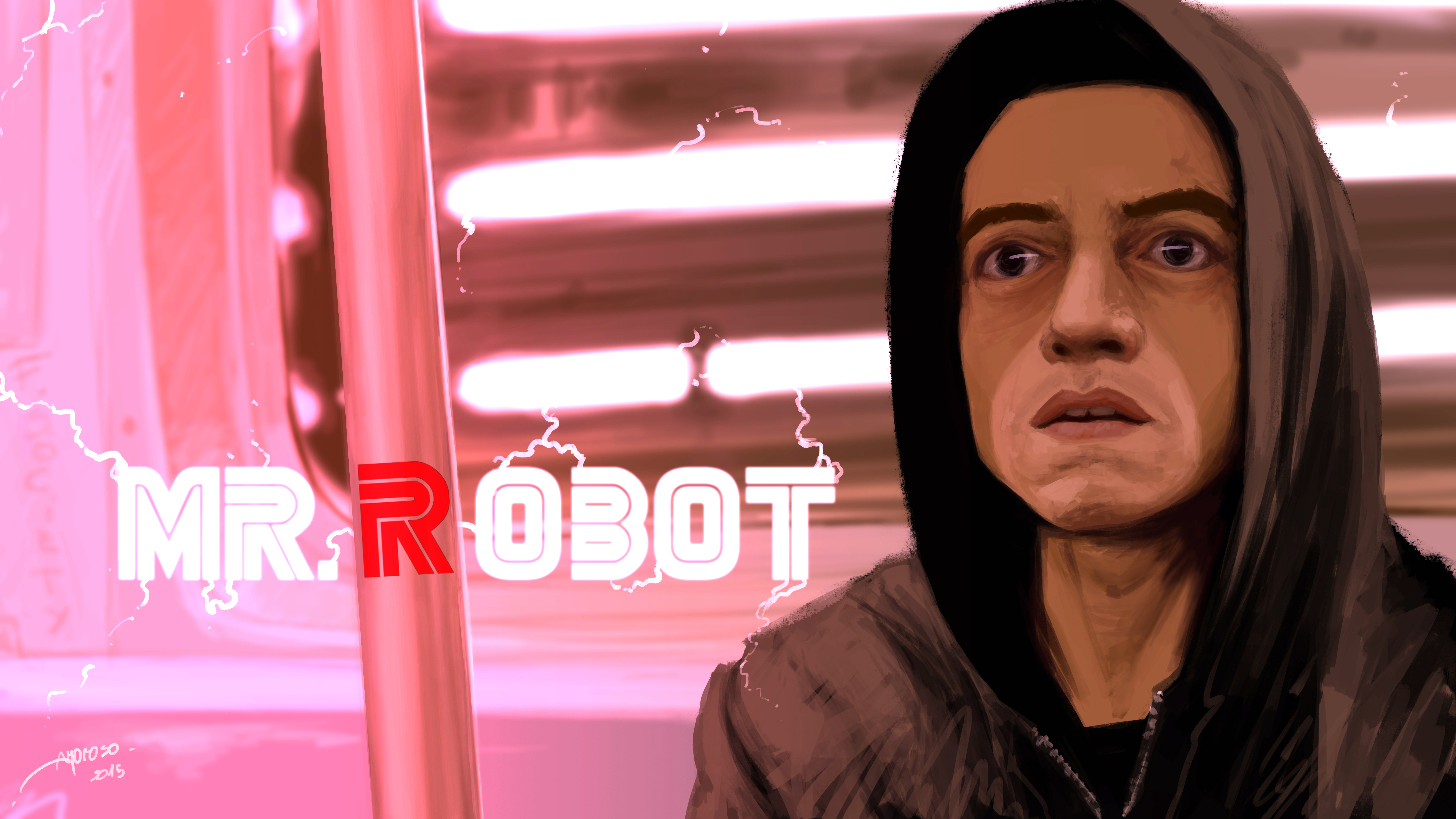 Mr. Robot 8k Ultra HD Wallpaper Background Image 7680x4320