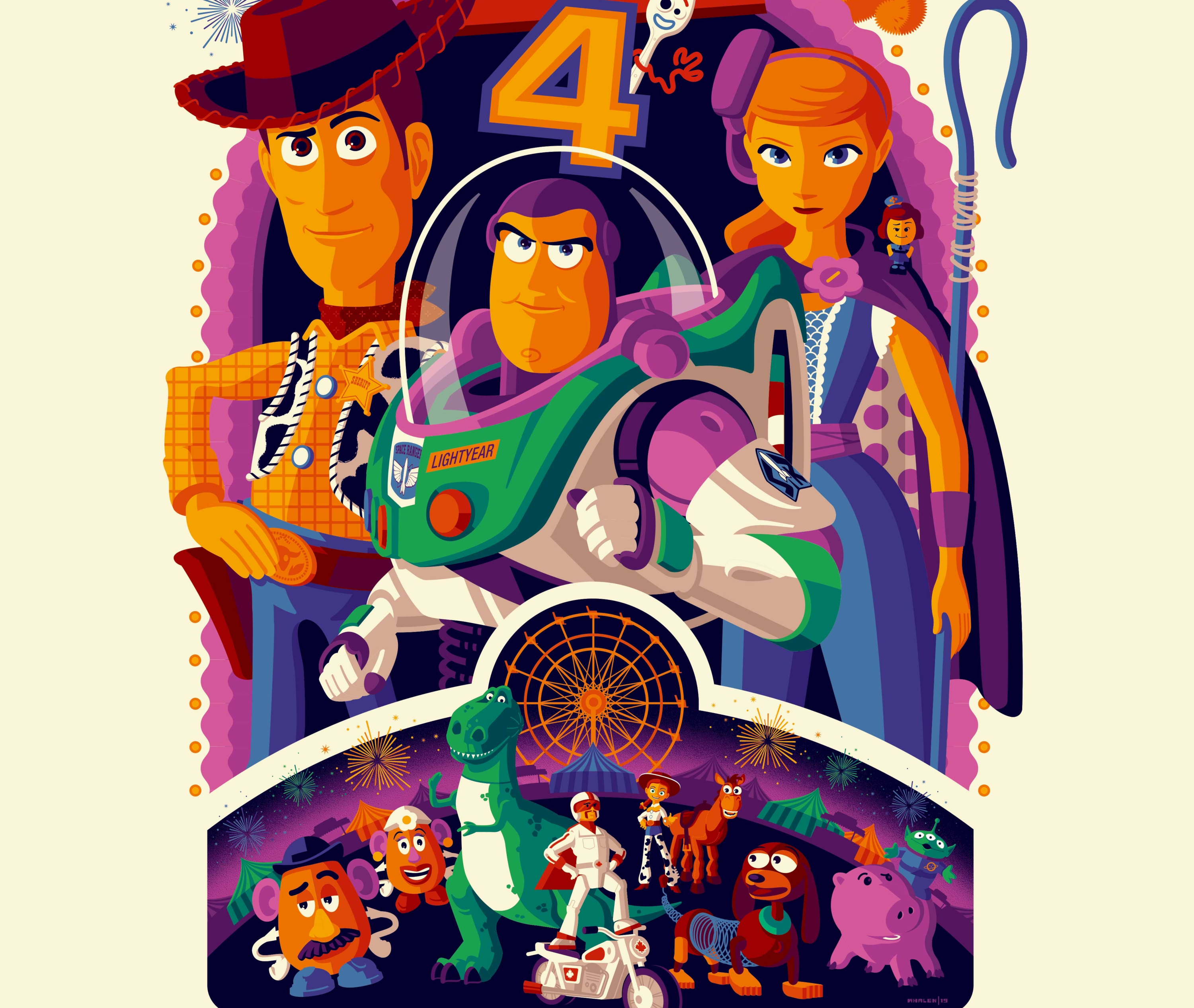 Toy Story 4 Fondo de pantalla HD Fondo de Escritorio 3000x2533 ID1024704 Wallpaper Abyss