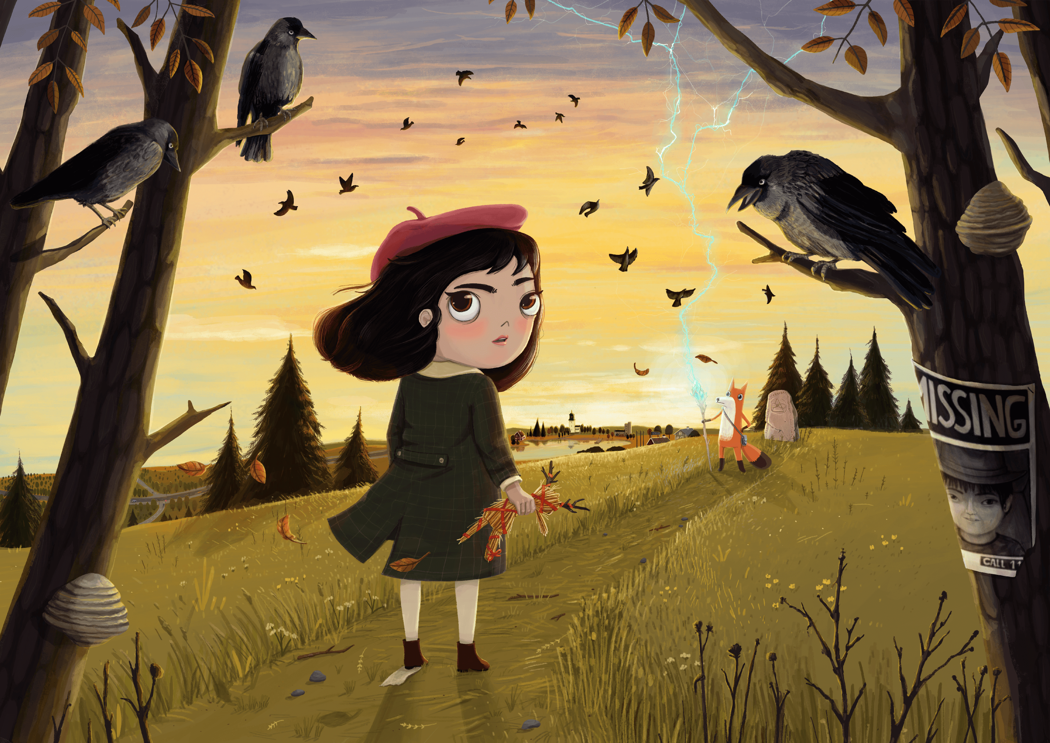 Download Video Game Little Misfortune HD Wallpaper