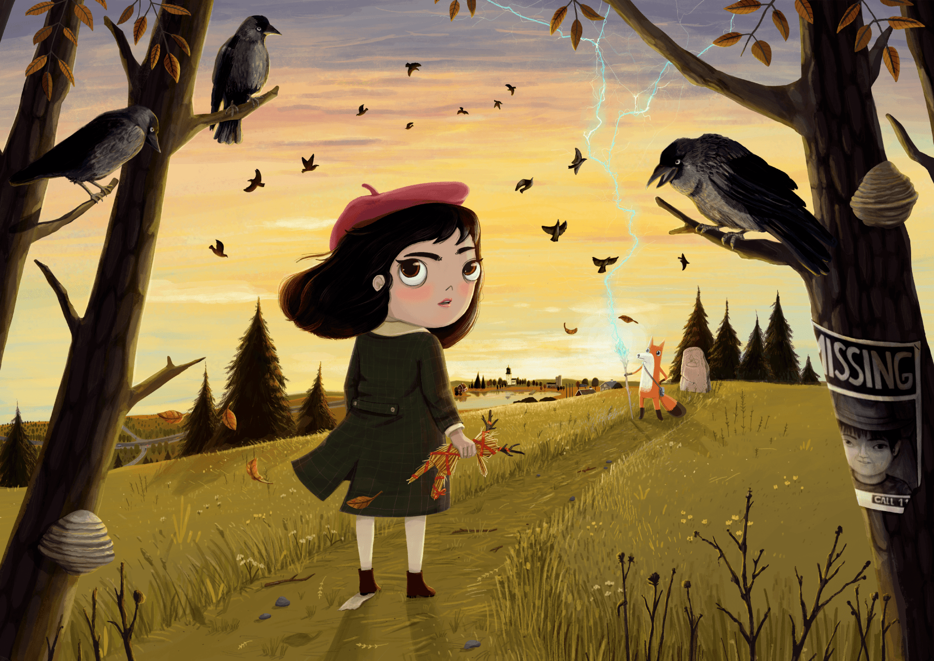 Little Misfortune HD Wallpaper Background Image 3349x2368