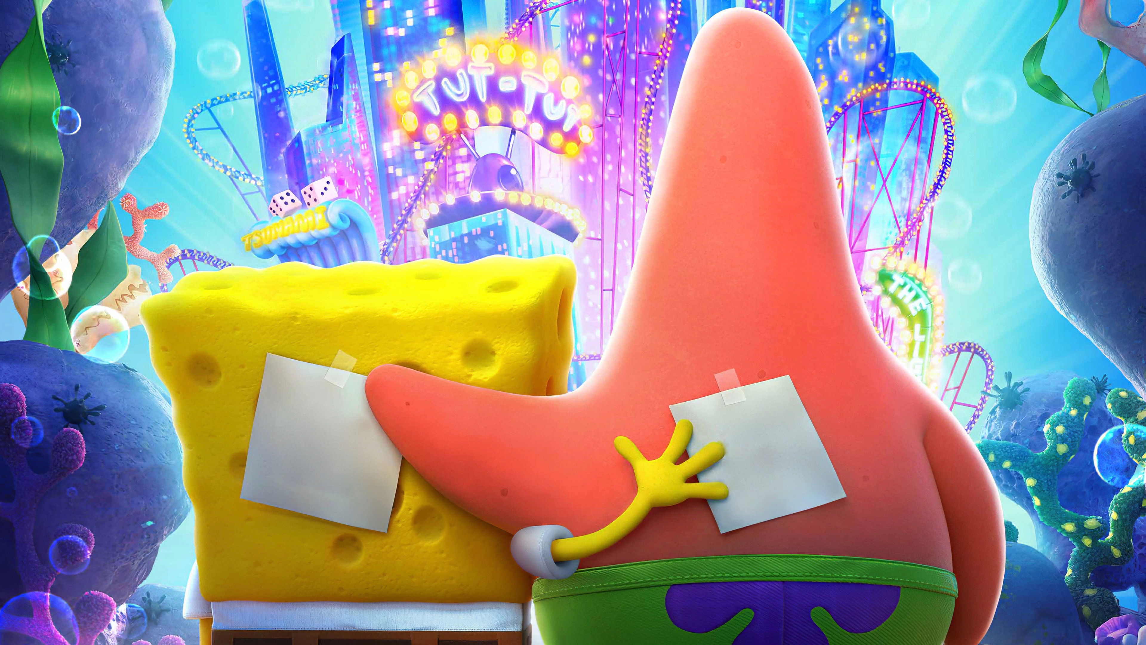 SpongeBob Adventure HD Wallpaper from The SpongeBob Movie
