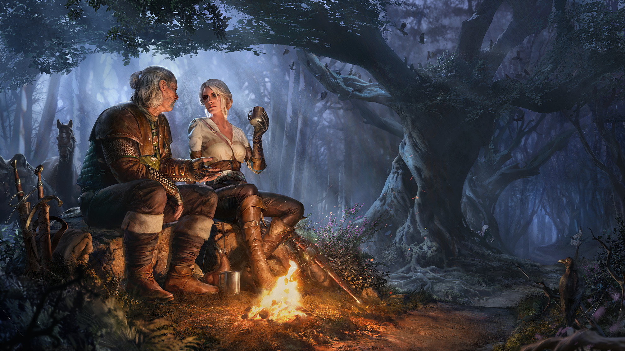 The Witcher 3 Wild Hunt HD Wallpaper by Anton Nazarenko