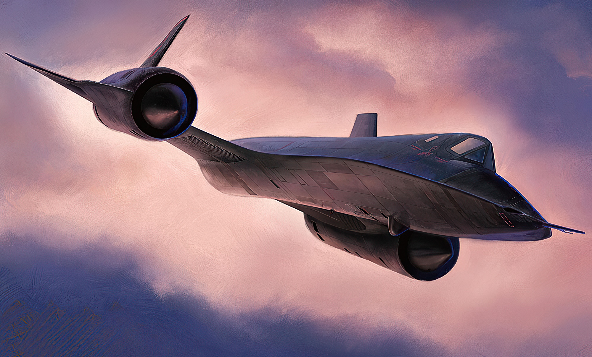 Lockheed SR71 Blackbird HD Wallpaper Background Image