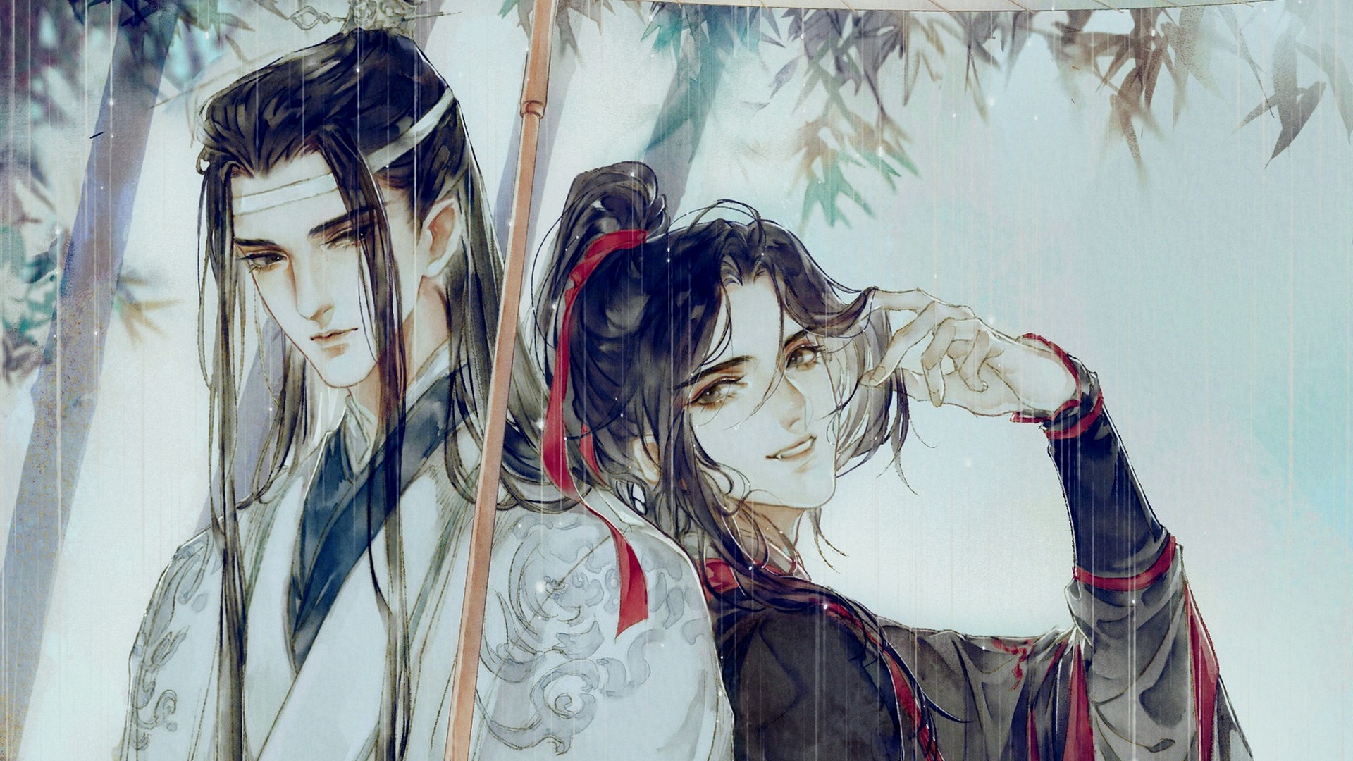 Mo Dao Zu Shi Wei Ying and Lan Zhan HD Wallpaper