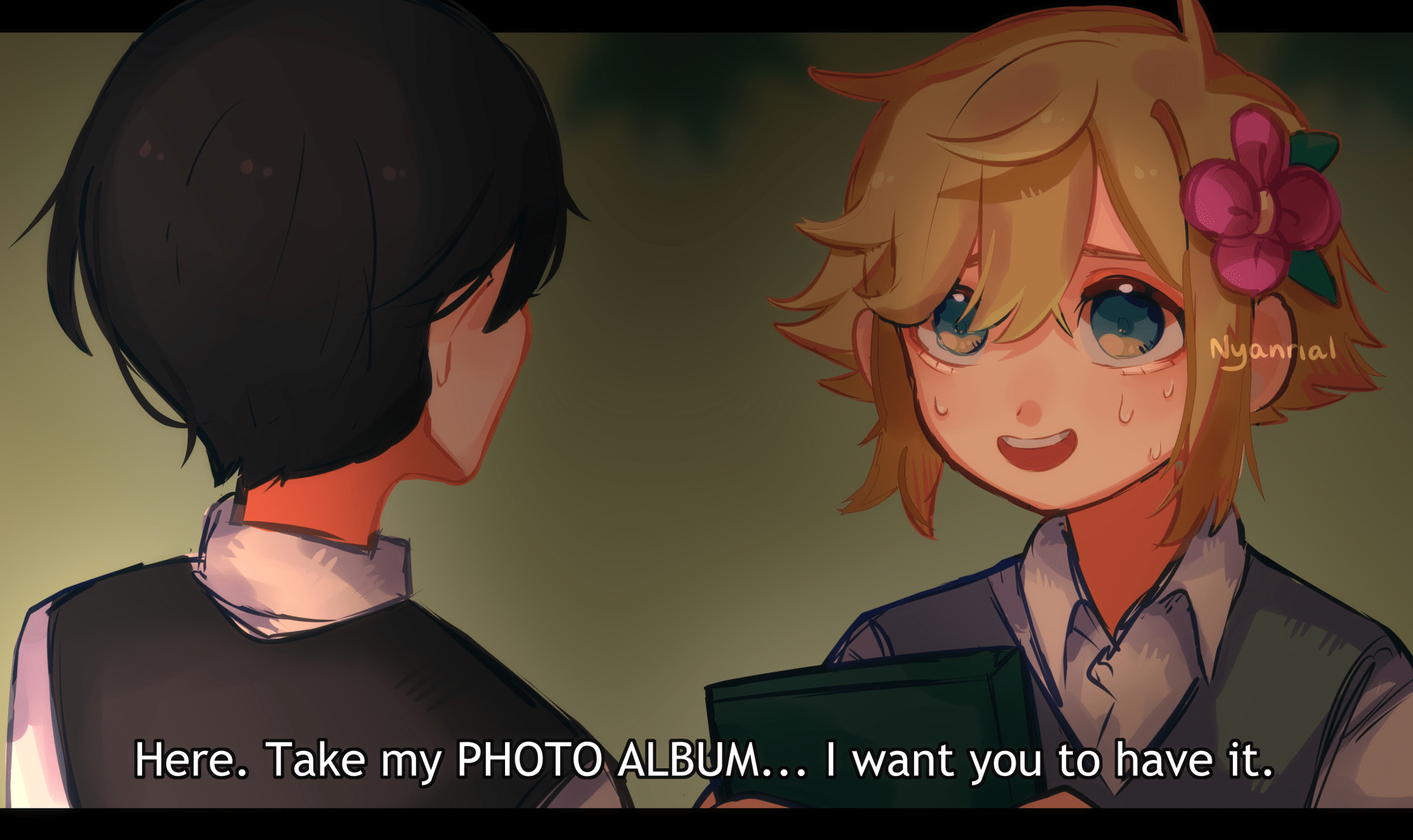 Download OMORI Blue Eyes Black Hair Blonde Sunny (Omori) Basil (Omori