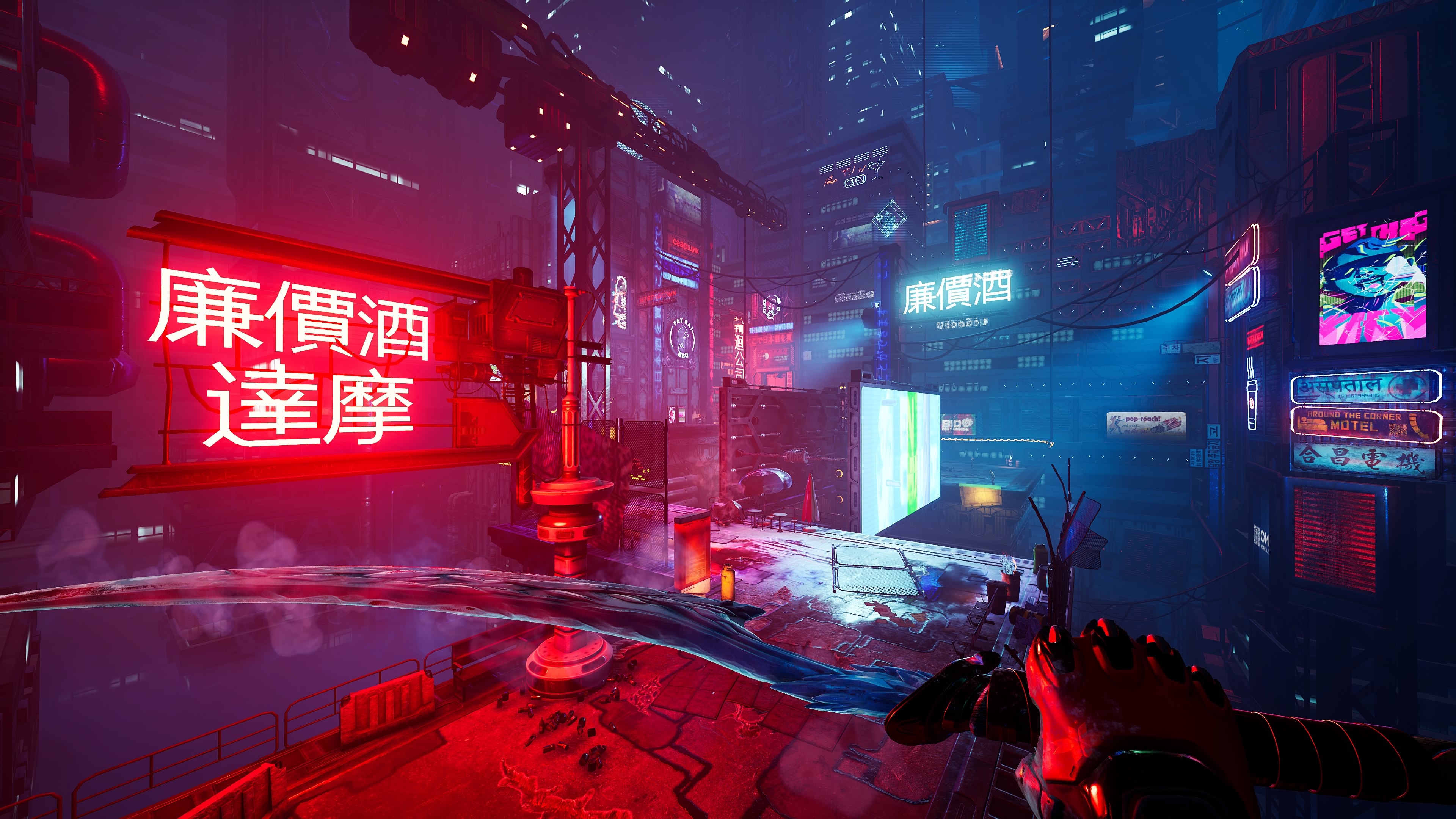 Download Video Game Ghostrunner 4k Ultra HD Wallpaper