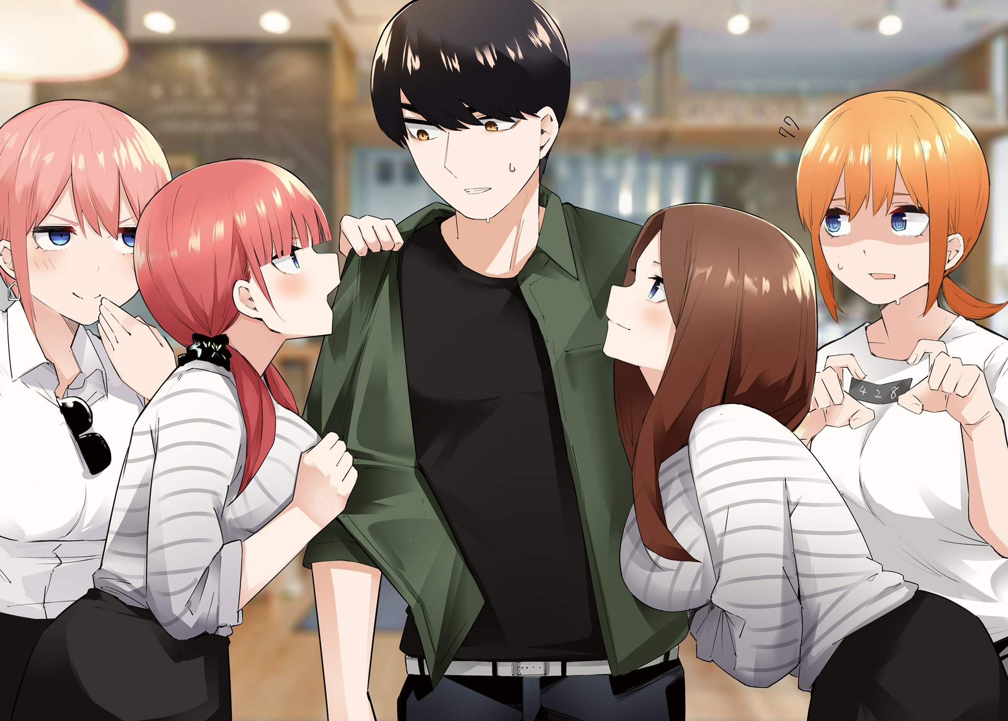 Download Miku Nakano Yotsuba Nakano Nino Nakano Fuutarou Uesugi Ichika