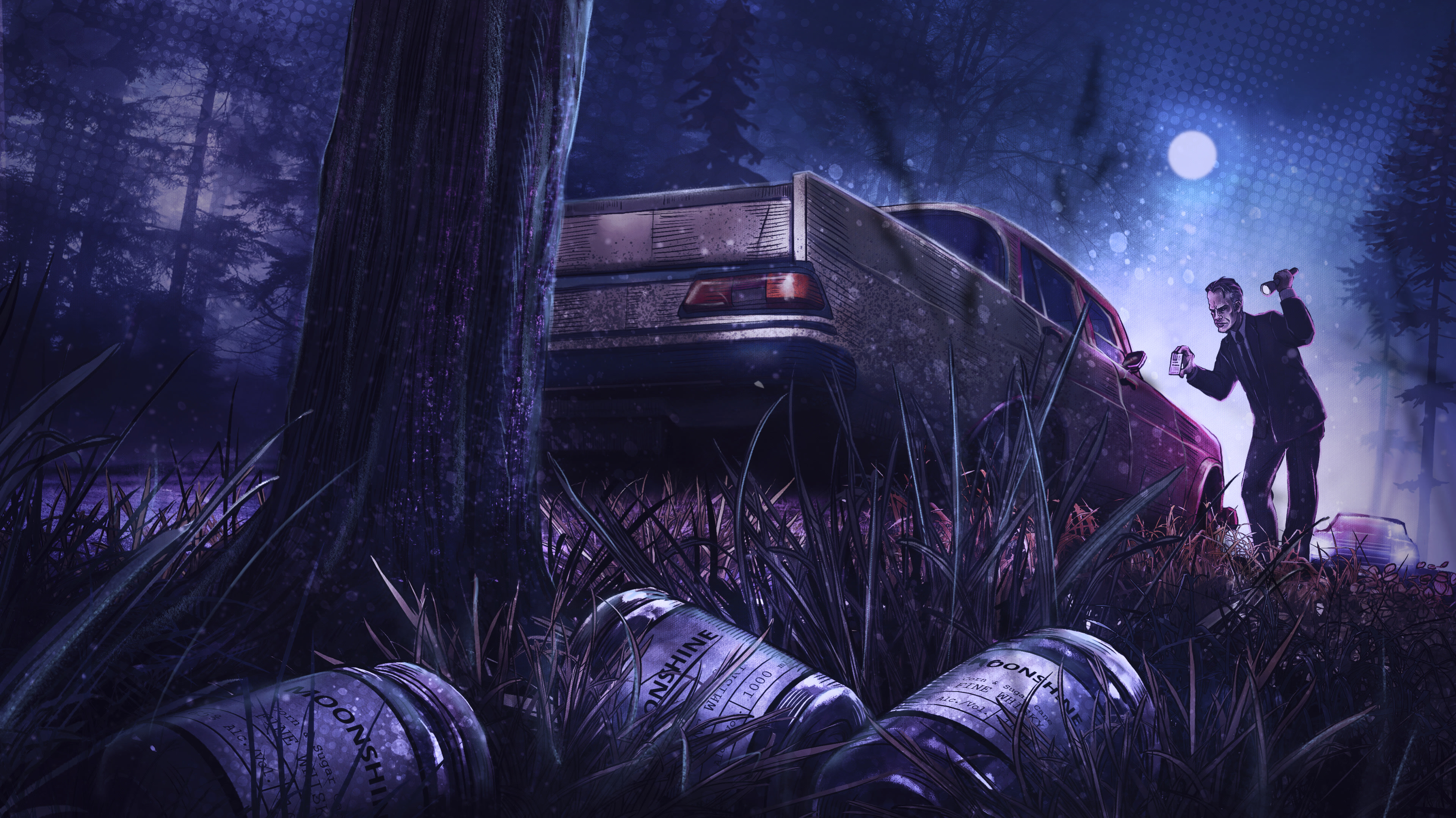 Video Game Moonshine Inc. HD Wallpaper