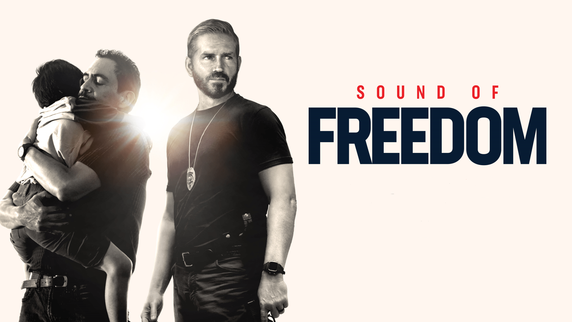 Sound of Freedom Movie HD Wallpaper Intense Scene with Jim Caviezel