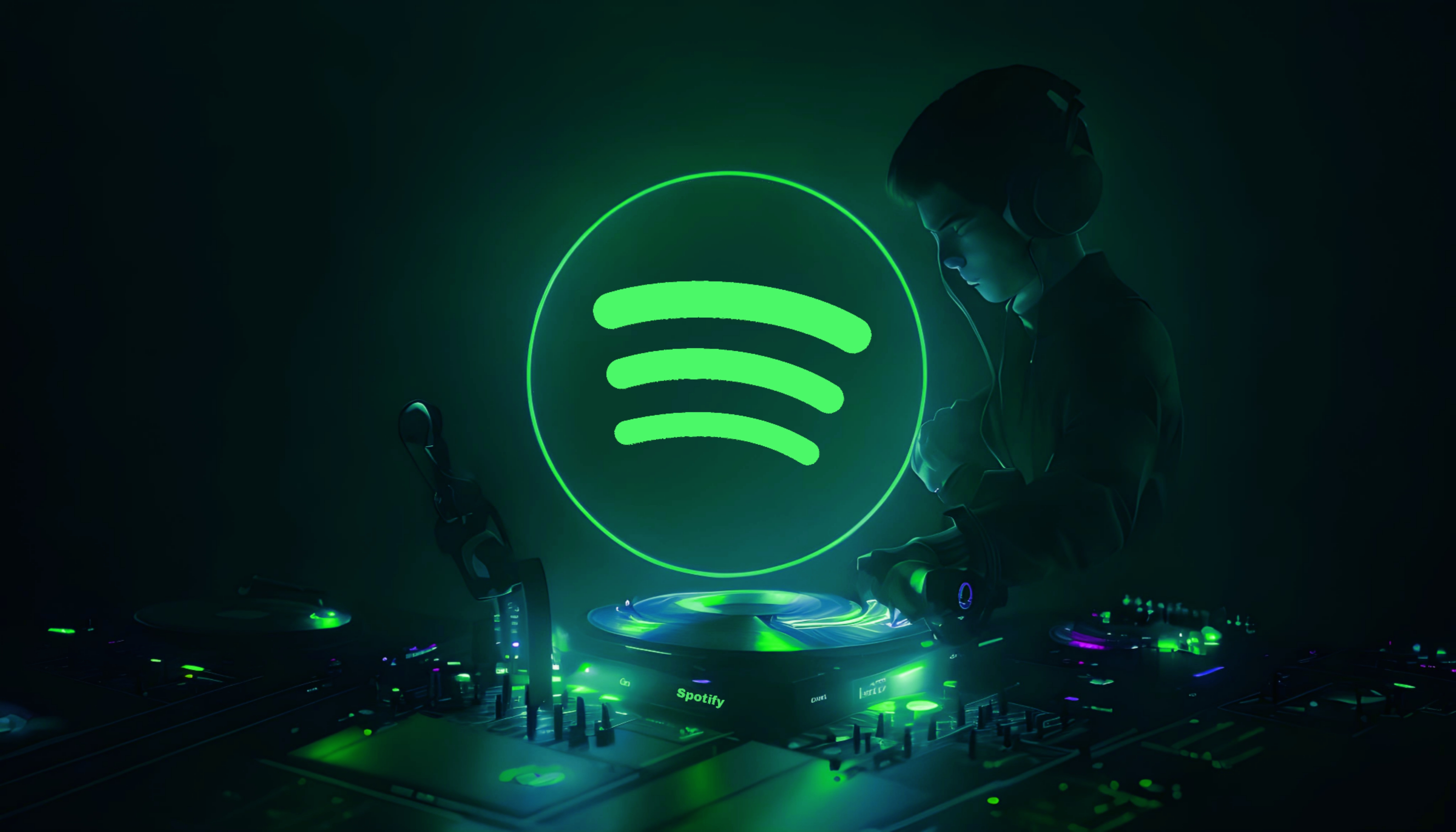 Download Technology Spotify HD Wallpaper