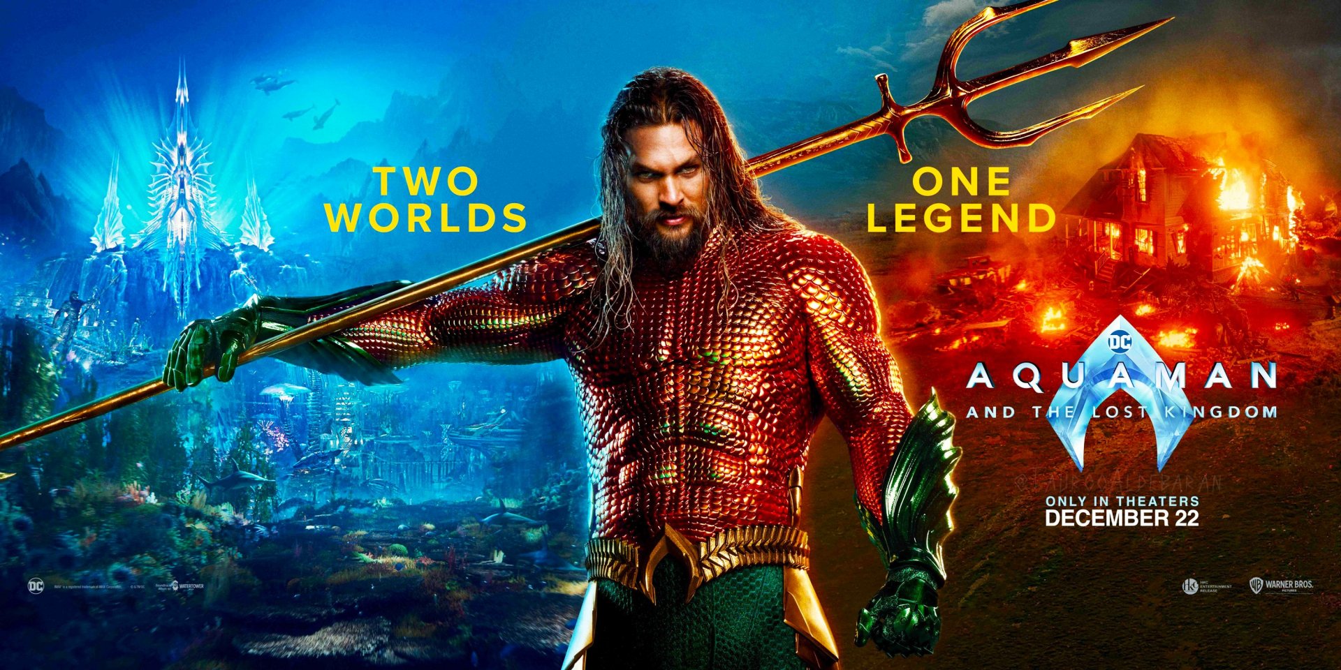 Download Movie Aquaman And The Lost Kingdom HD Wallpaper