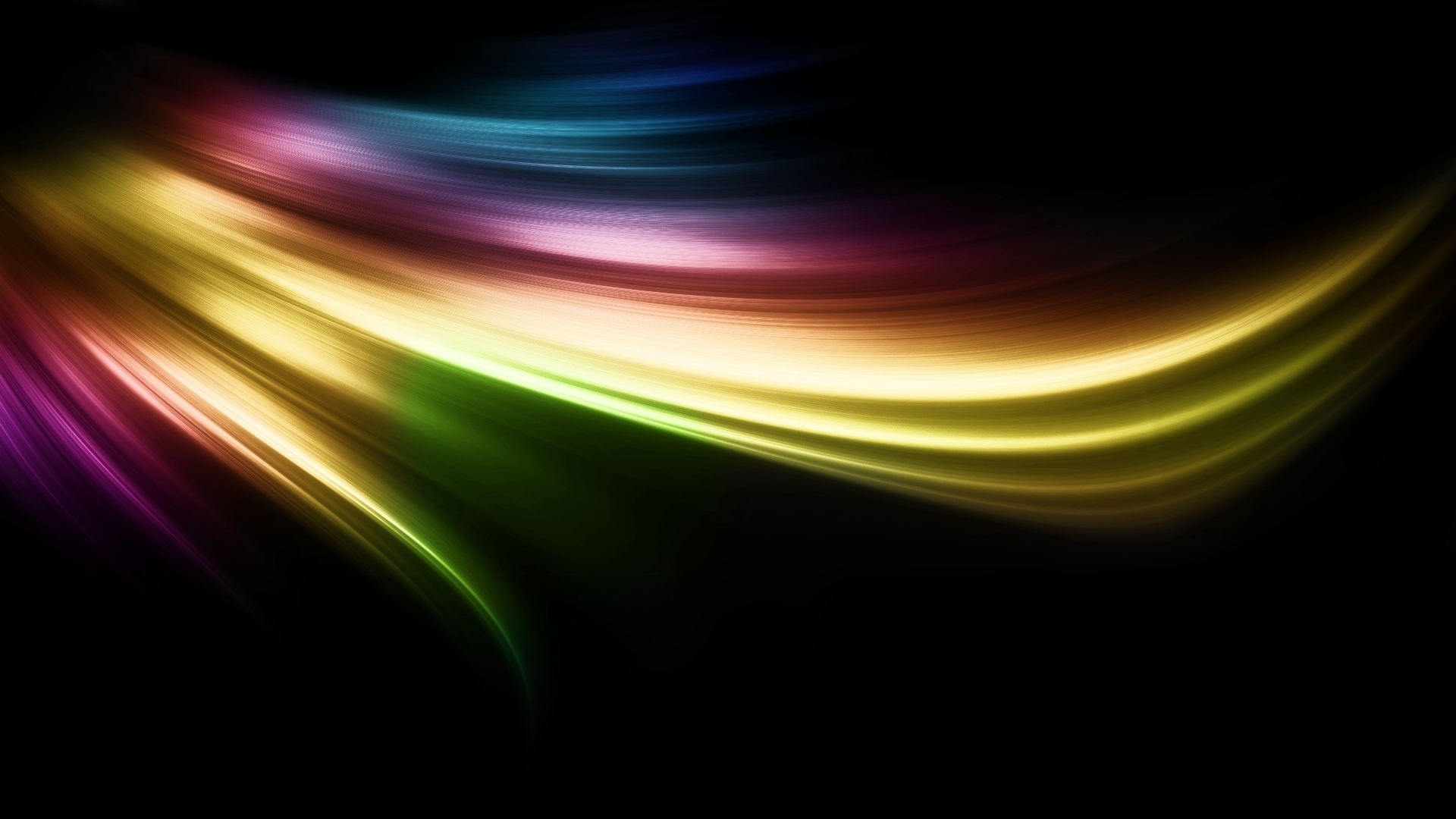 Download Rainbow Abstract Colors HD Wallpaper
