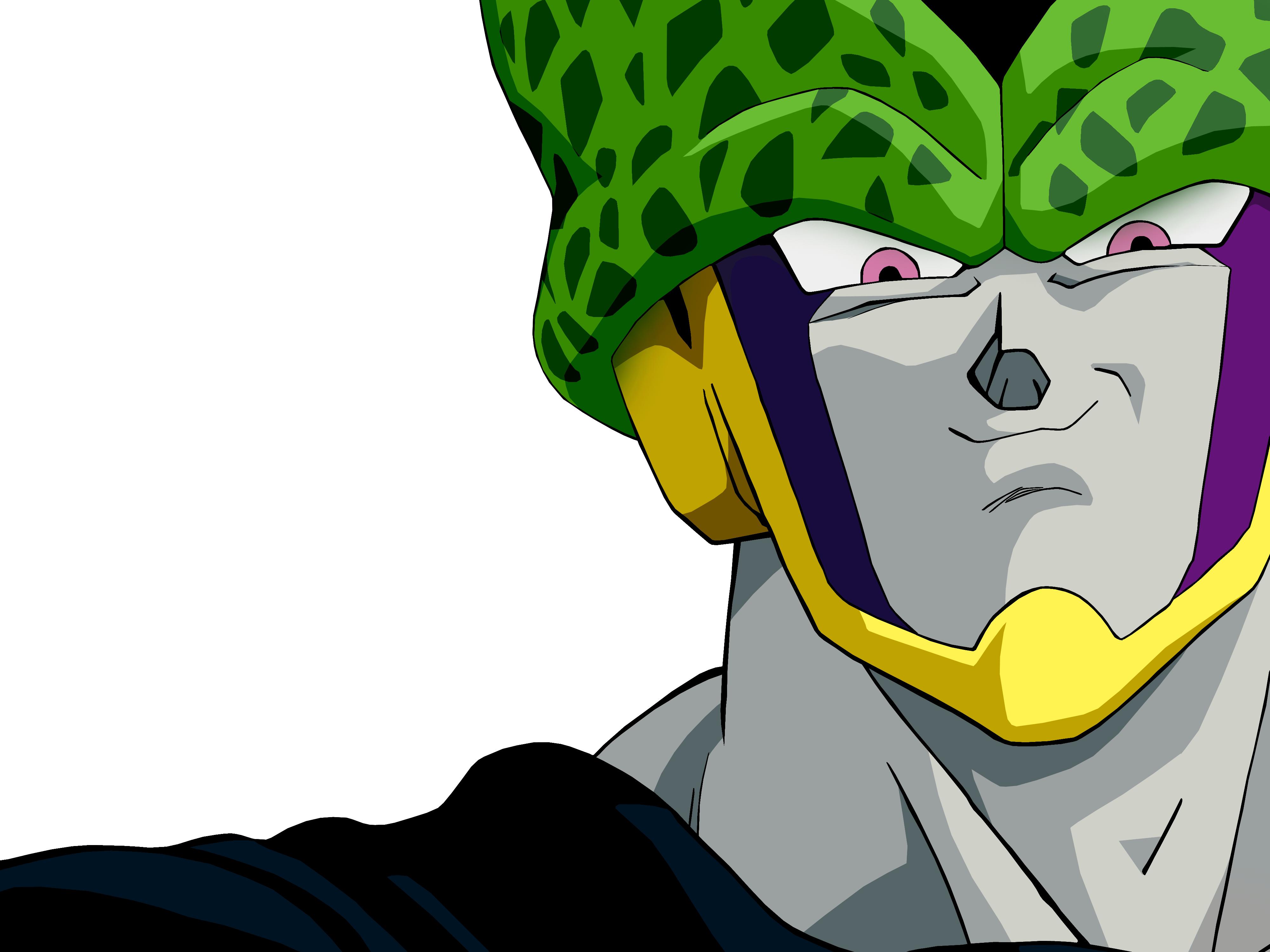 Cell from Dragon Ball Z Stunning 4K Ultra HD Wallpaper