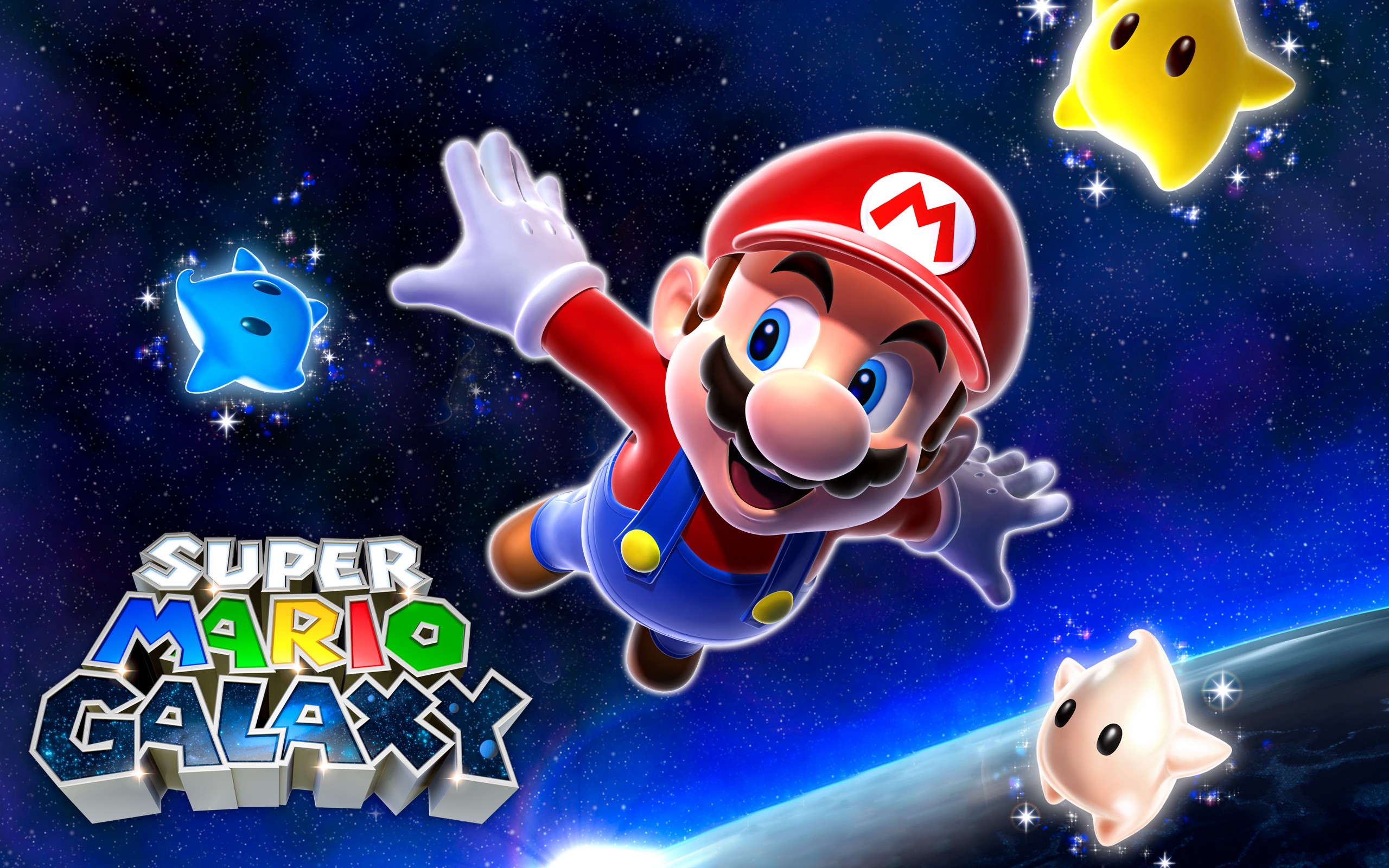 Super Mario Galaxy HD Wallpaper Background Image 2560x1600 ID