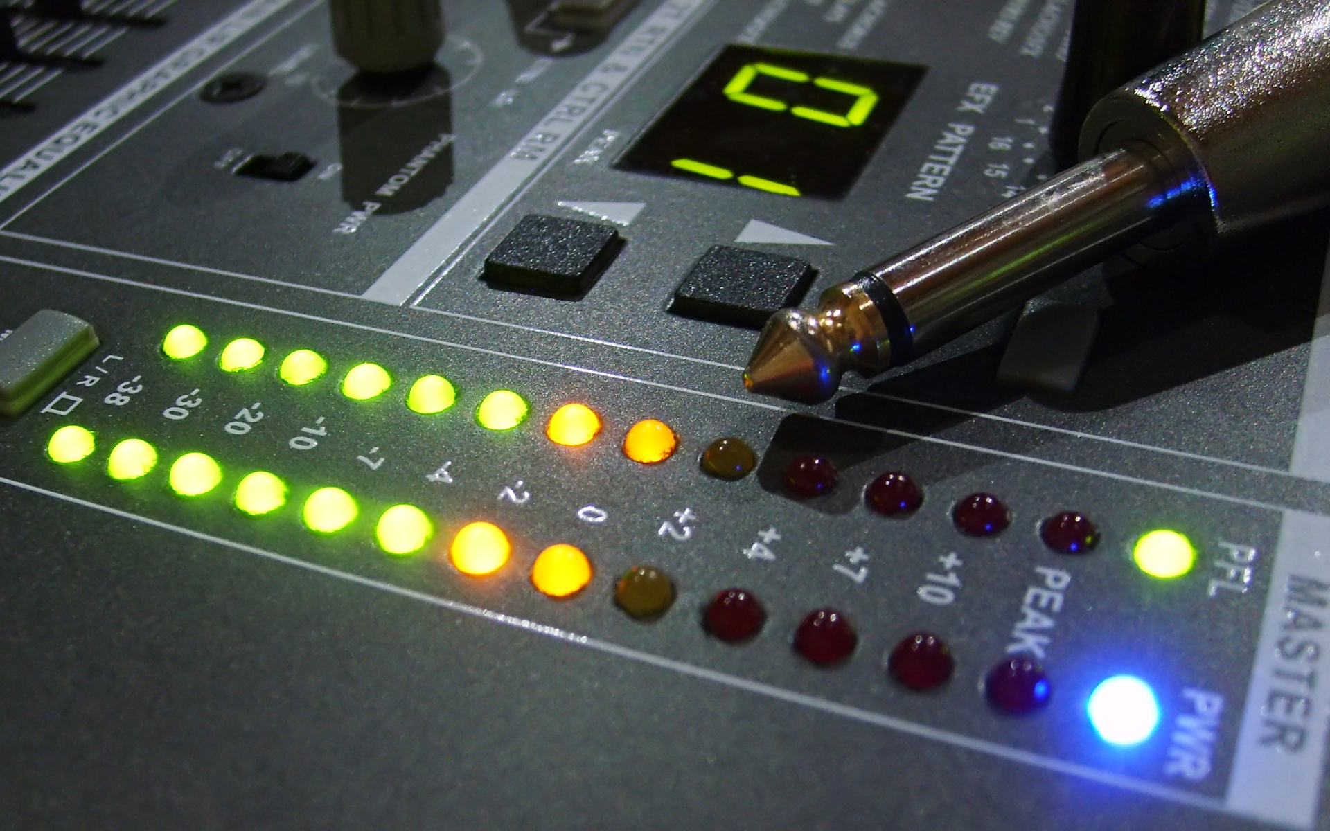 Vibrant DJ Soundboard HD Wallpaper