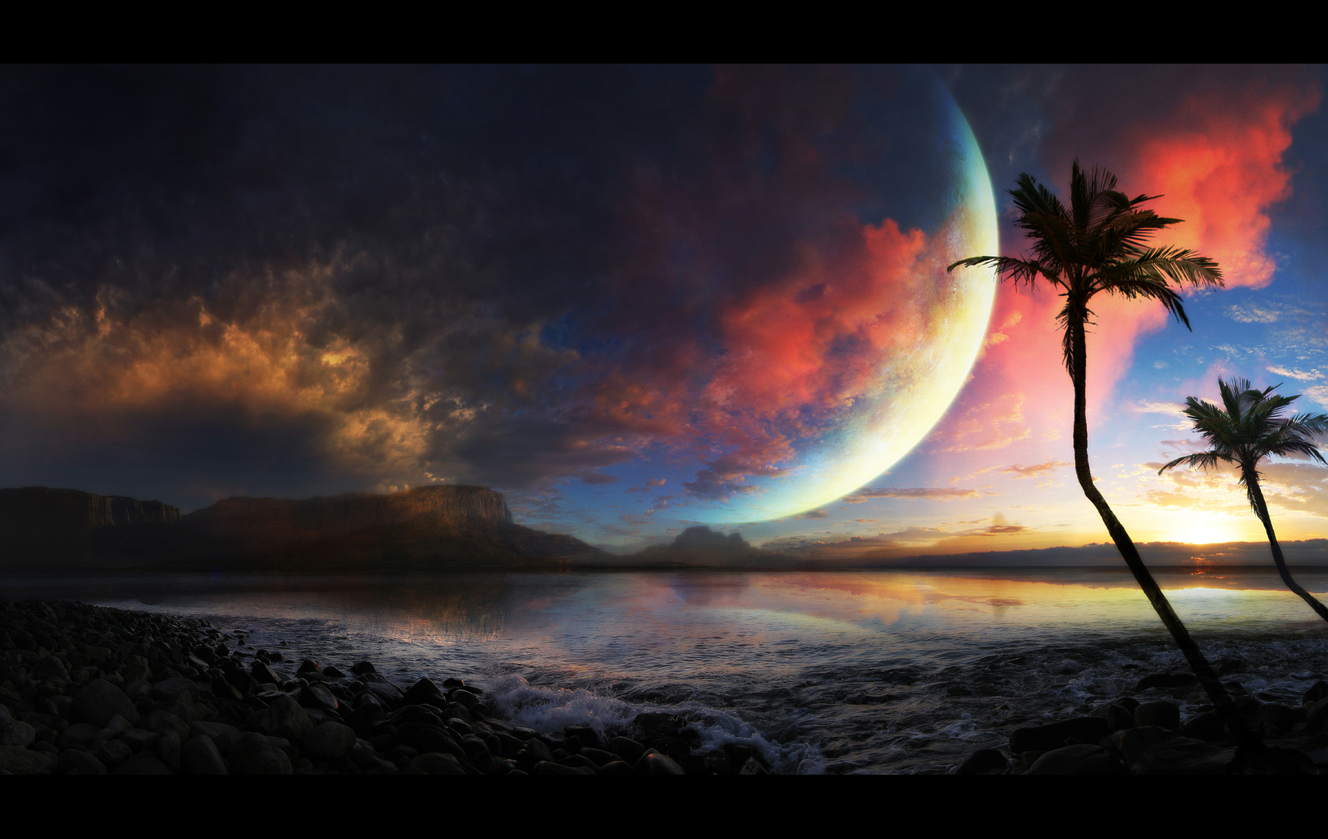 Sci Fi Landscape Wallpaper and Background Image 1900x1200