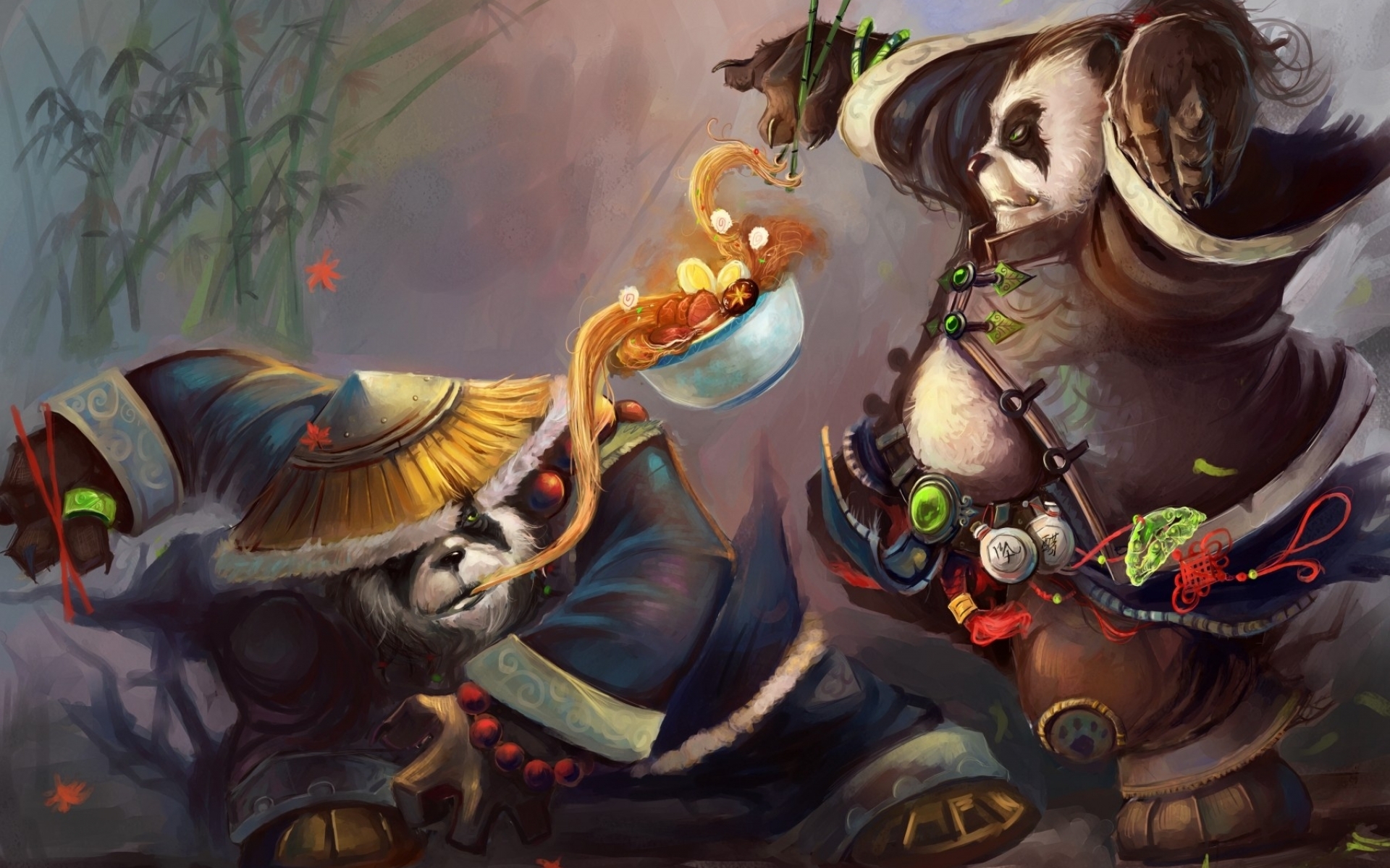World Of Warcraft Mists Of Pandaria HD Wallpaper