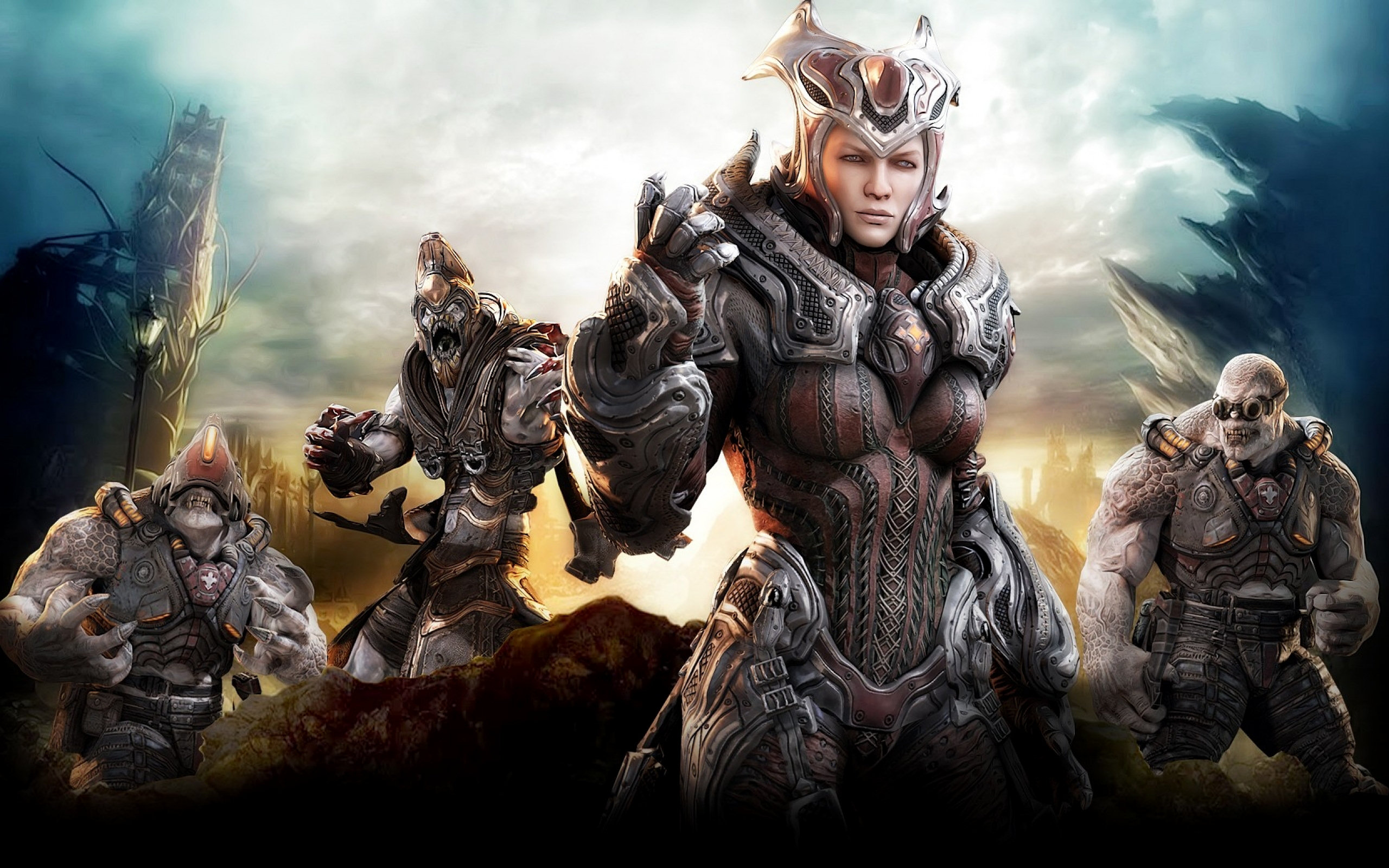 Gears Of War 3 Fondo de pantalla HD Fondo de Escritorio 2560x1600 ID330545 Wallpaper Abyss