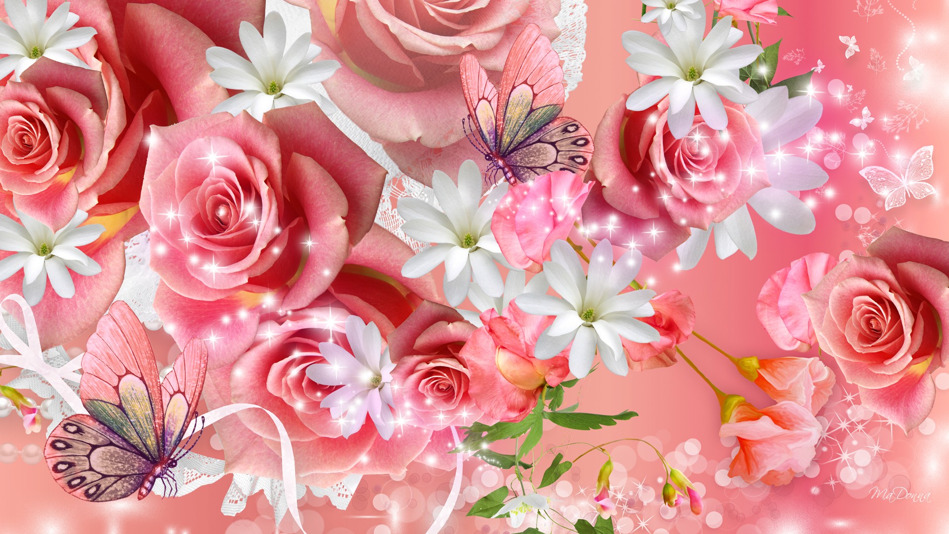 Download Artistic Flower HD Wallpaper