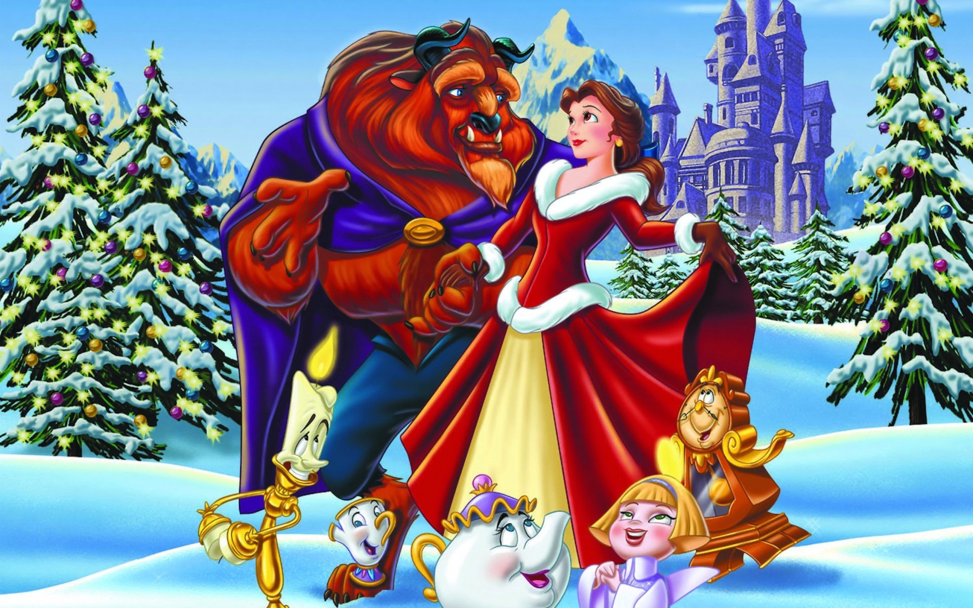 La bella y la bestia (1991) Fondo de pantalla HD Fondo de Escritorio 1920x1200 ID335313