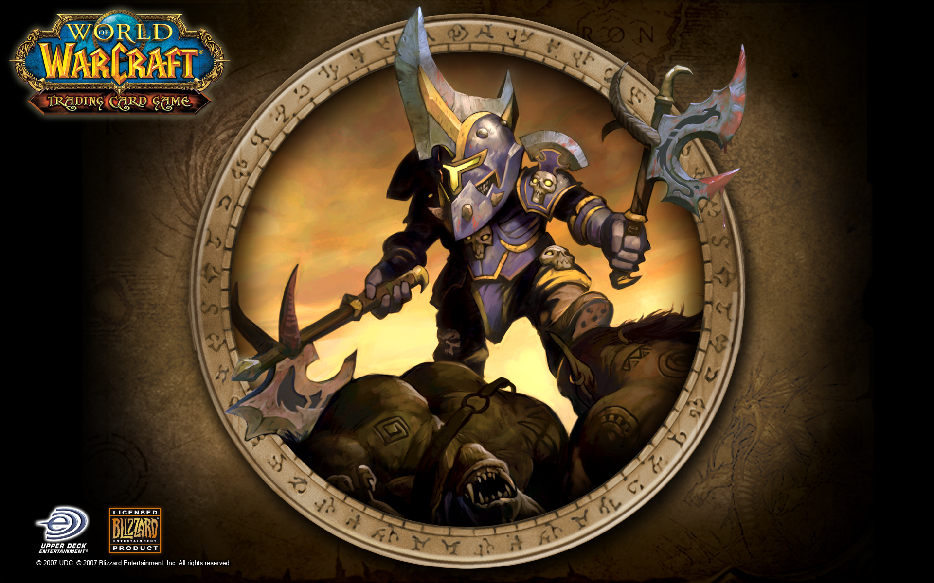 World Of Warcraft Trading Card Game Full HD Wallpaper and Background