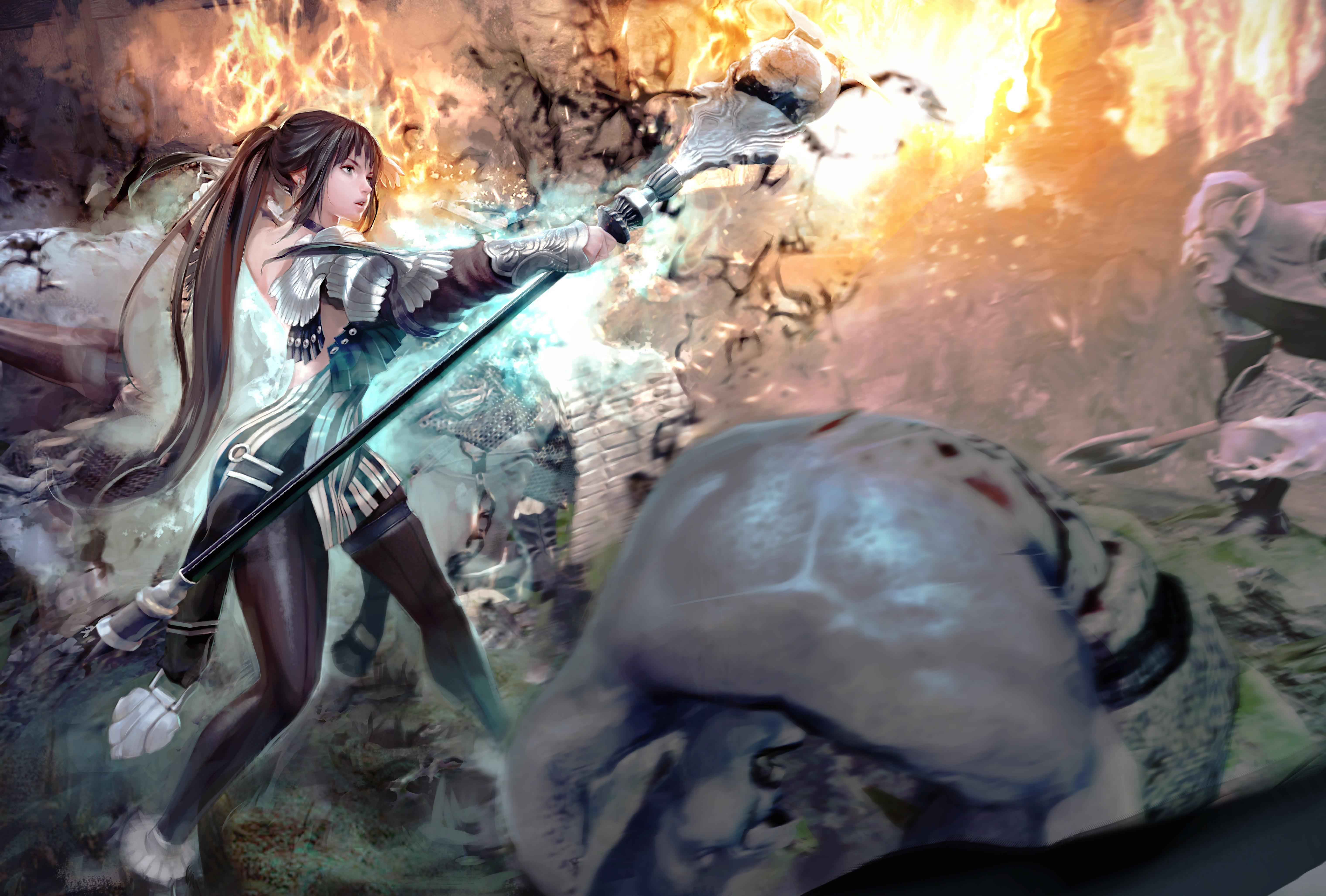 Vindictus 5k Retina Ultra HD Wallpaper and Background