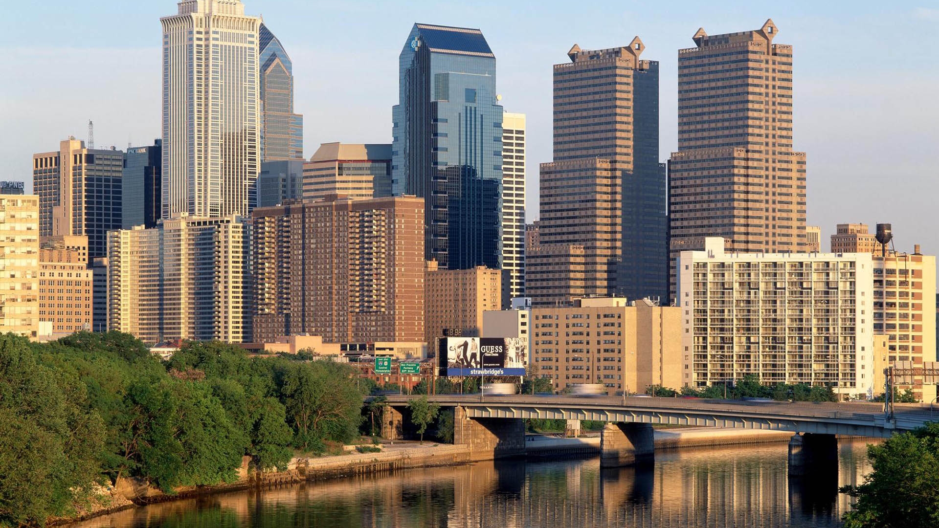 Man Made Philadelphia Wallpaper