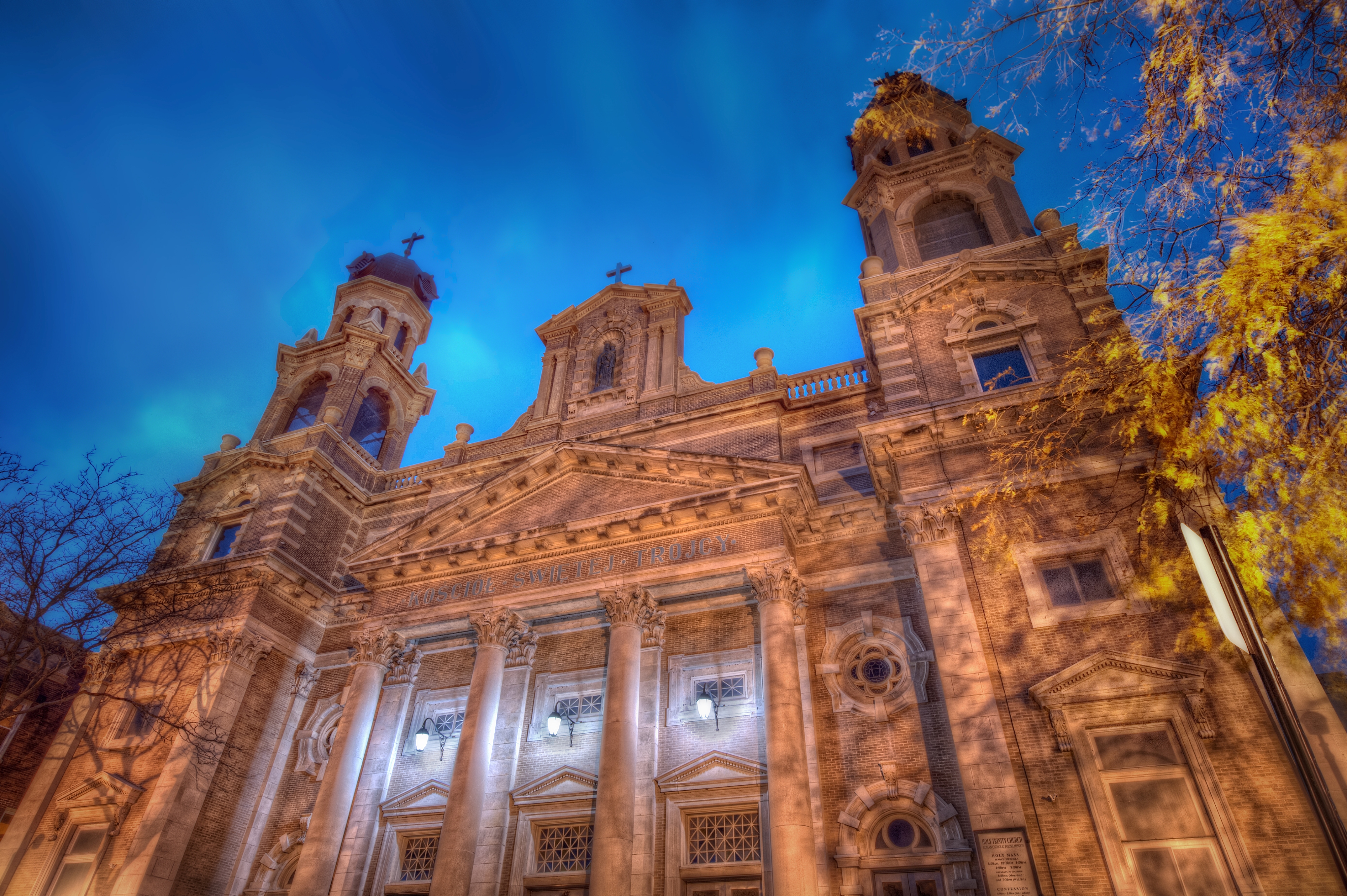 Holy Trinity Polish Mission 4k Ultra HD Wallpaper Background Image