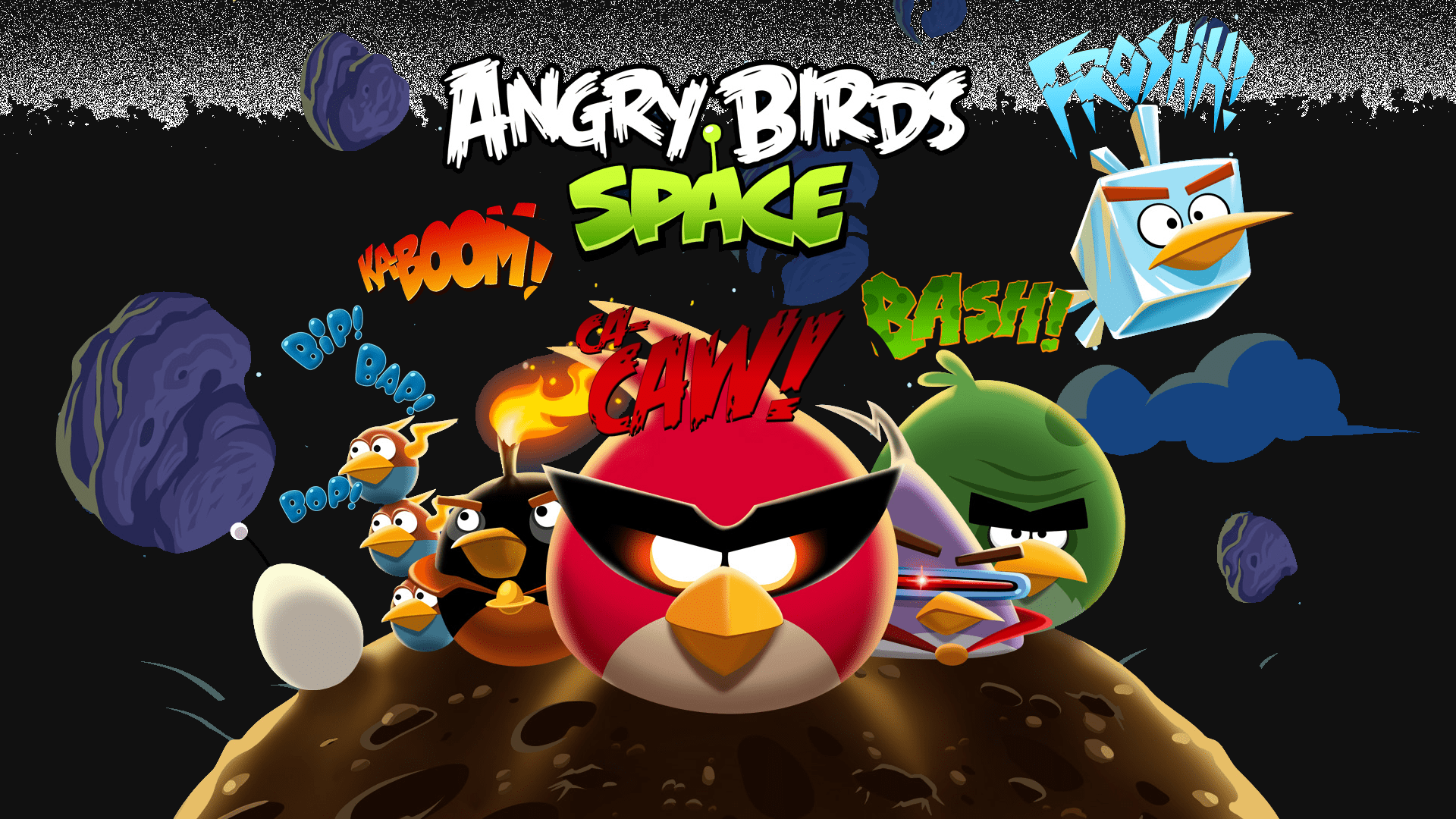 Black Angry Bird Wallpaper