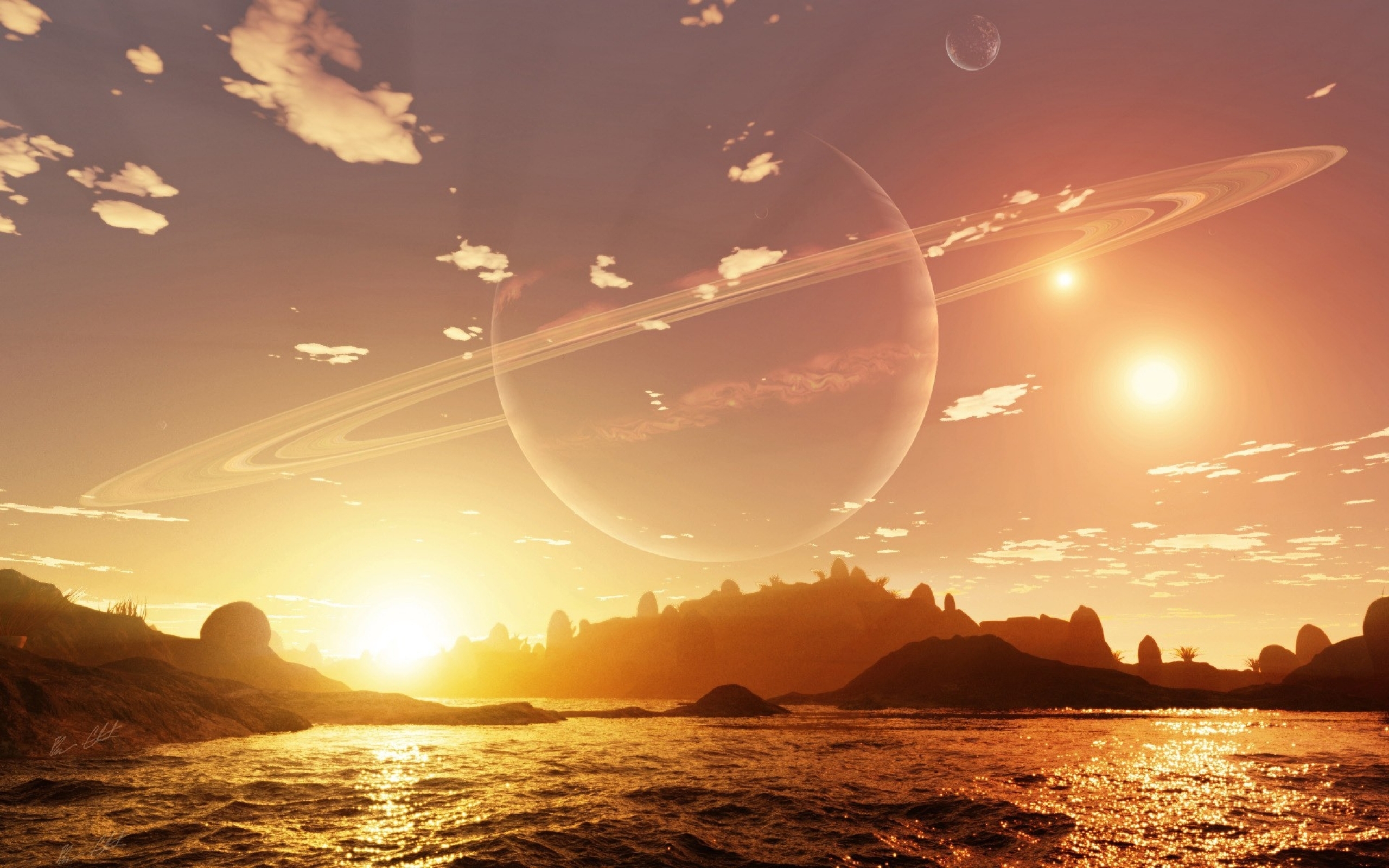 Sci Fi Landscape HD Wallpaper