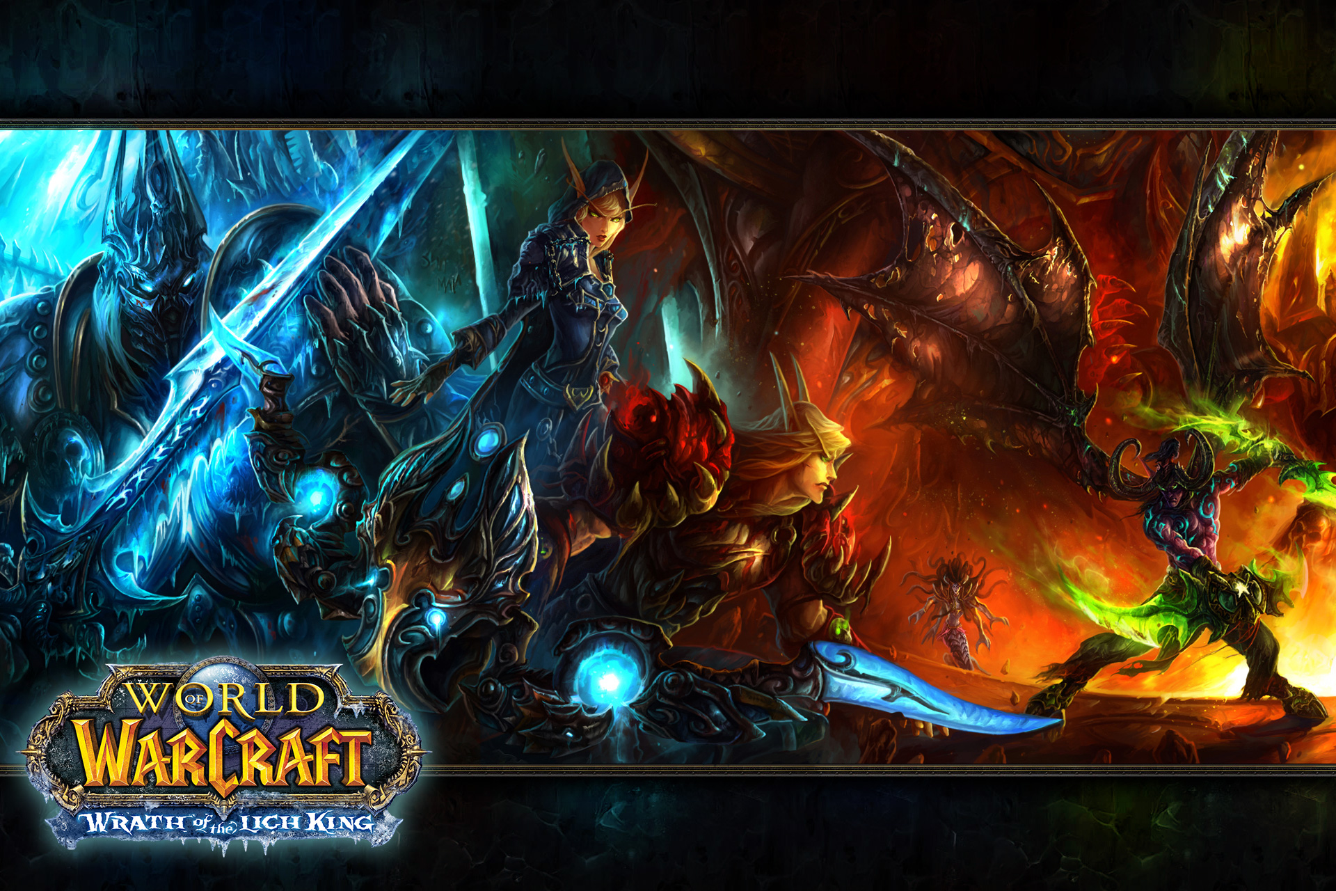 World Of Warcraft Wrath Of The Lich King Full HD Fond d'écran and
