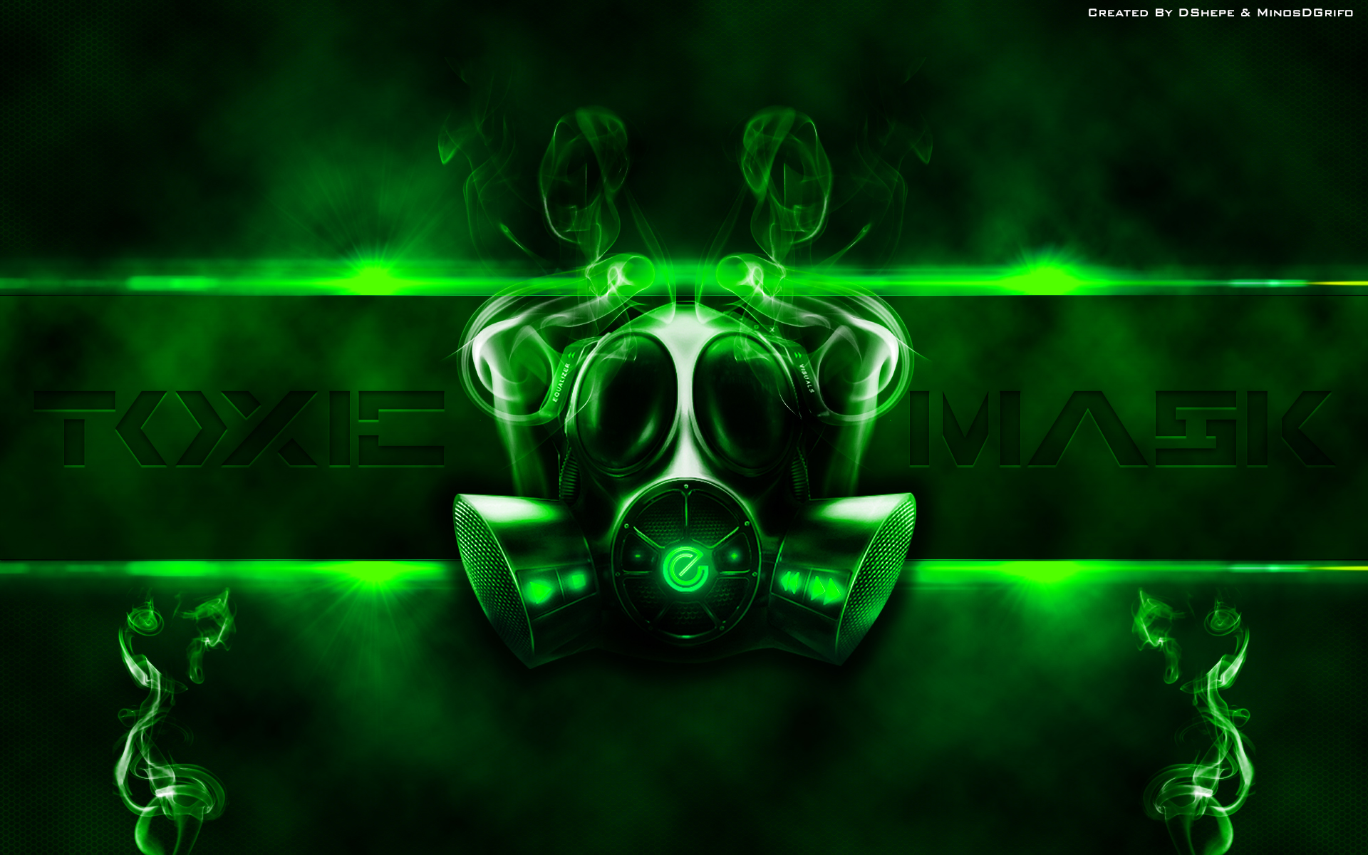 Dark Gas Mask HD Wallpaper Background Image 1920x1200