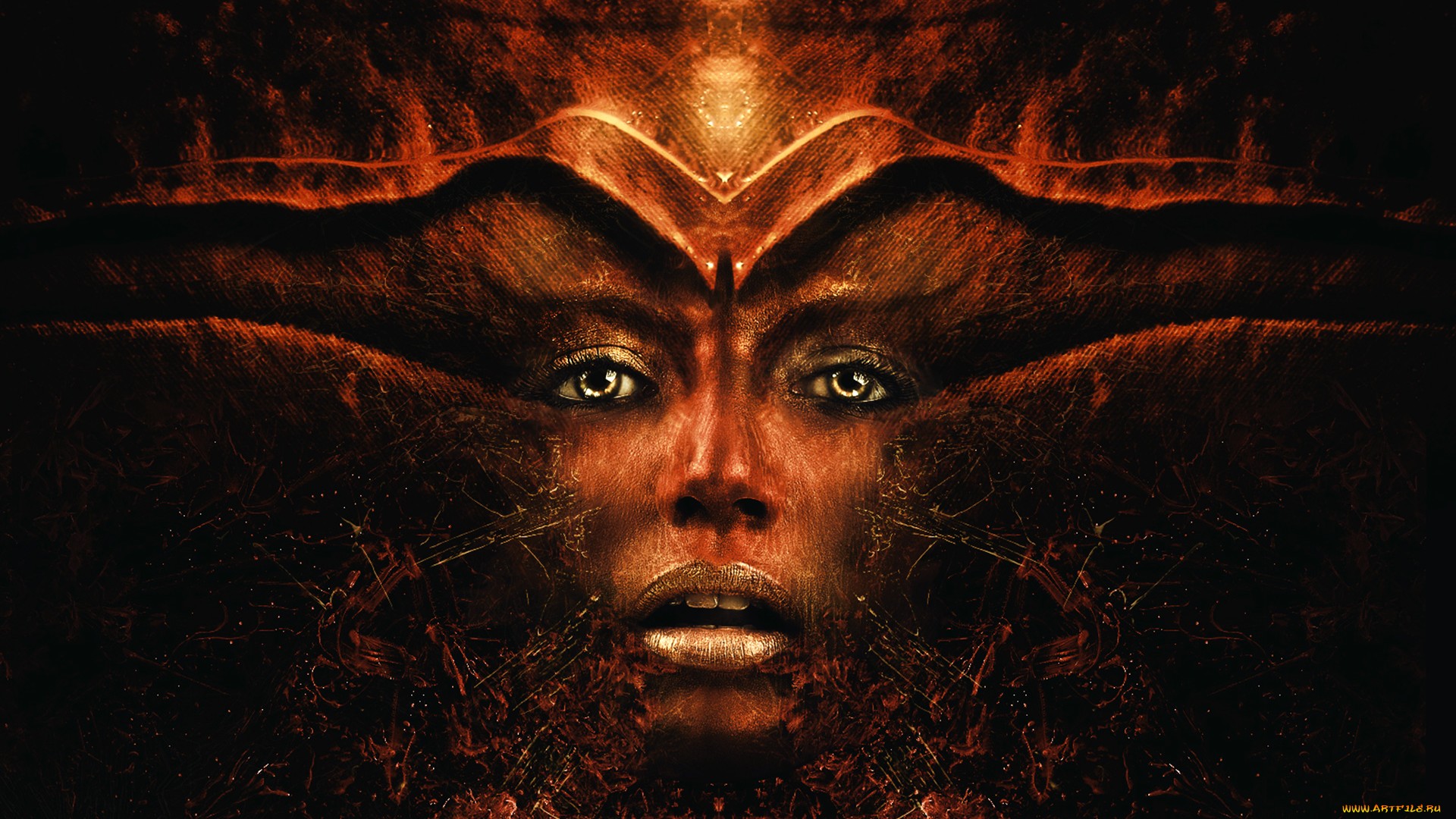 Download Artistic Face HD Wallpaper