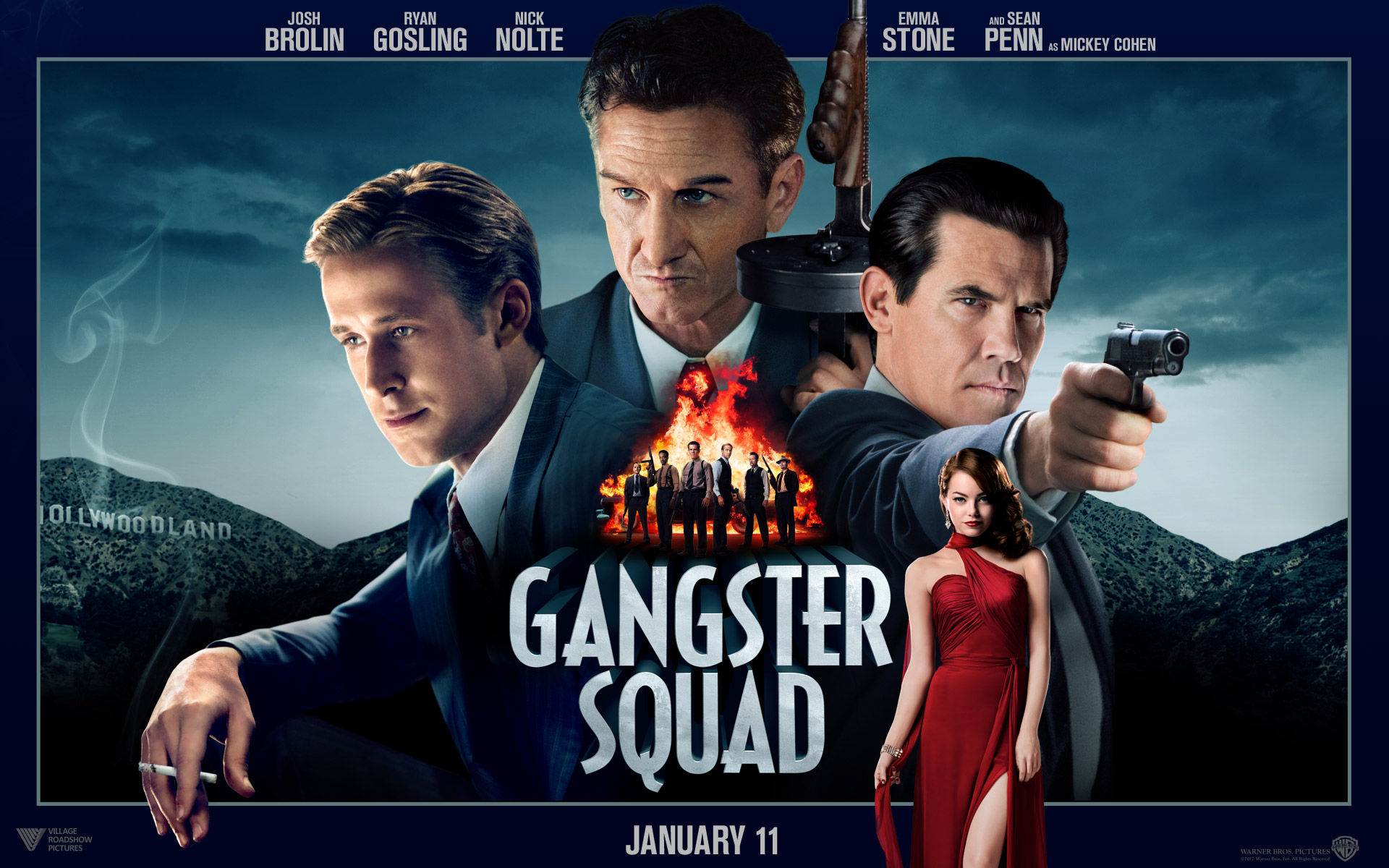 gangster squad Full HD Wallpaper and Background Image 1920x1200 ID