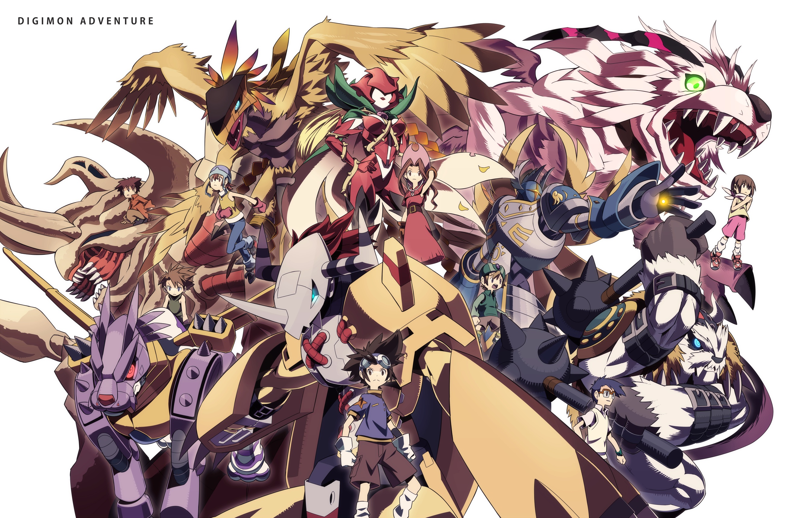 Mega Digimon HD Wallpaper Background Image 2652x1718