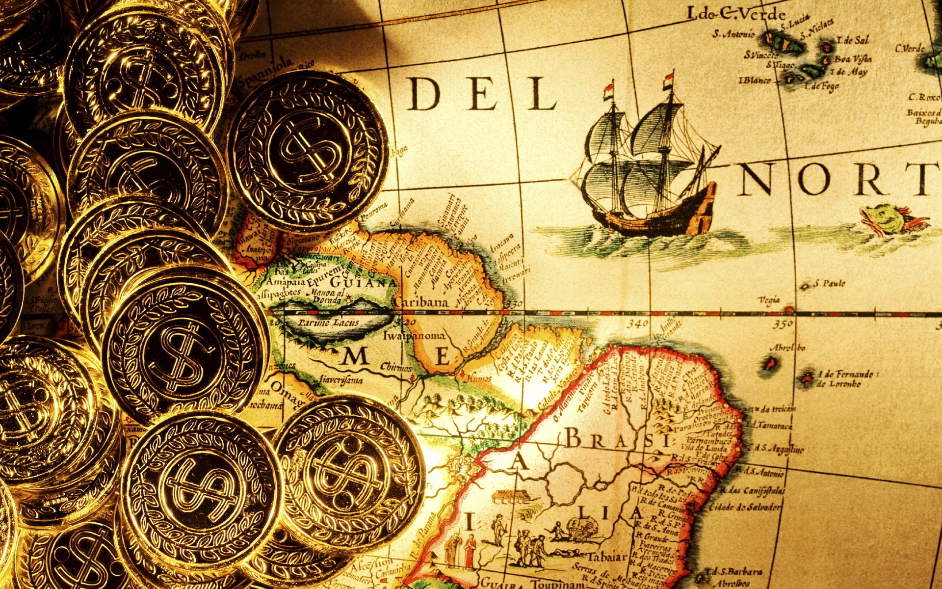 treasure map Full HD Wallpaper and Background Image 1920x1200 ID445671