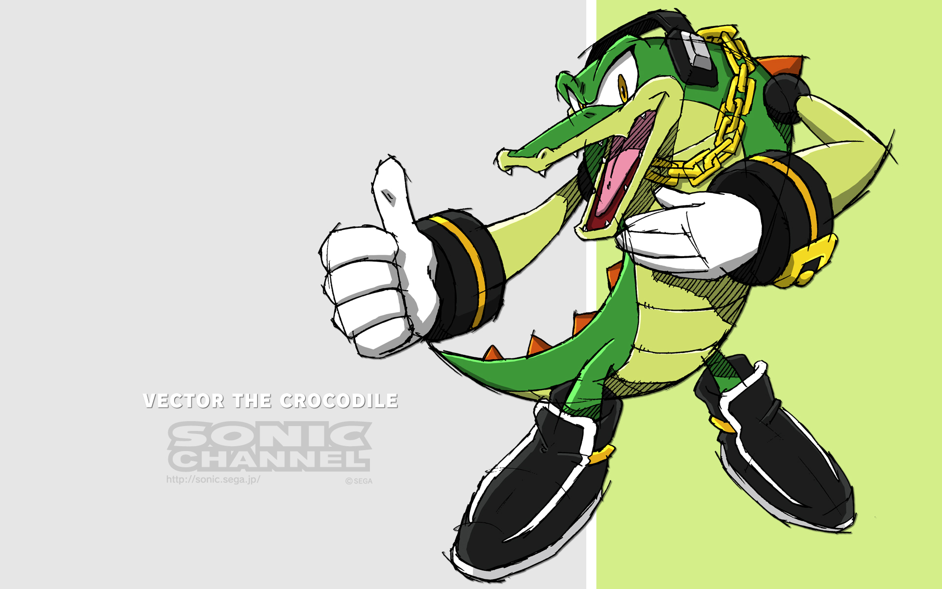 Classic Vector The Crocodile
