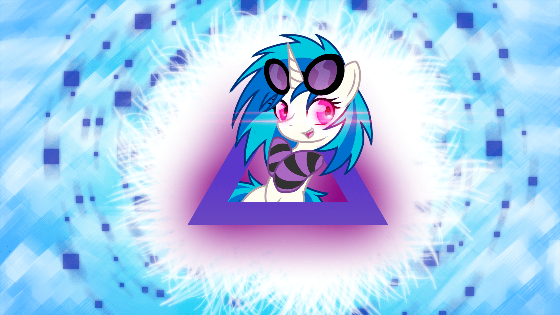 Mlp Vinyl Scratch Wallpaper