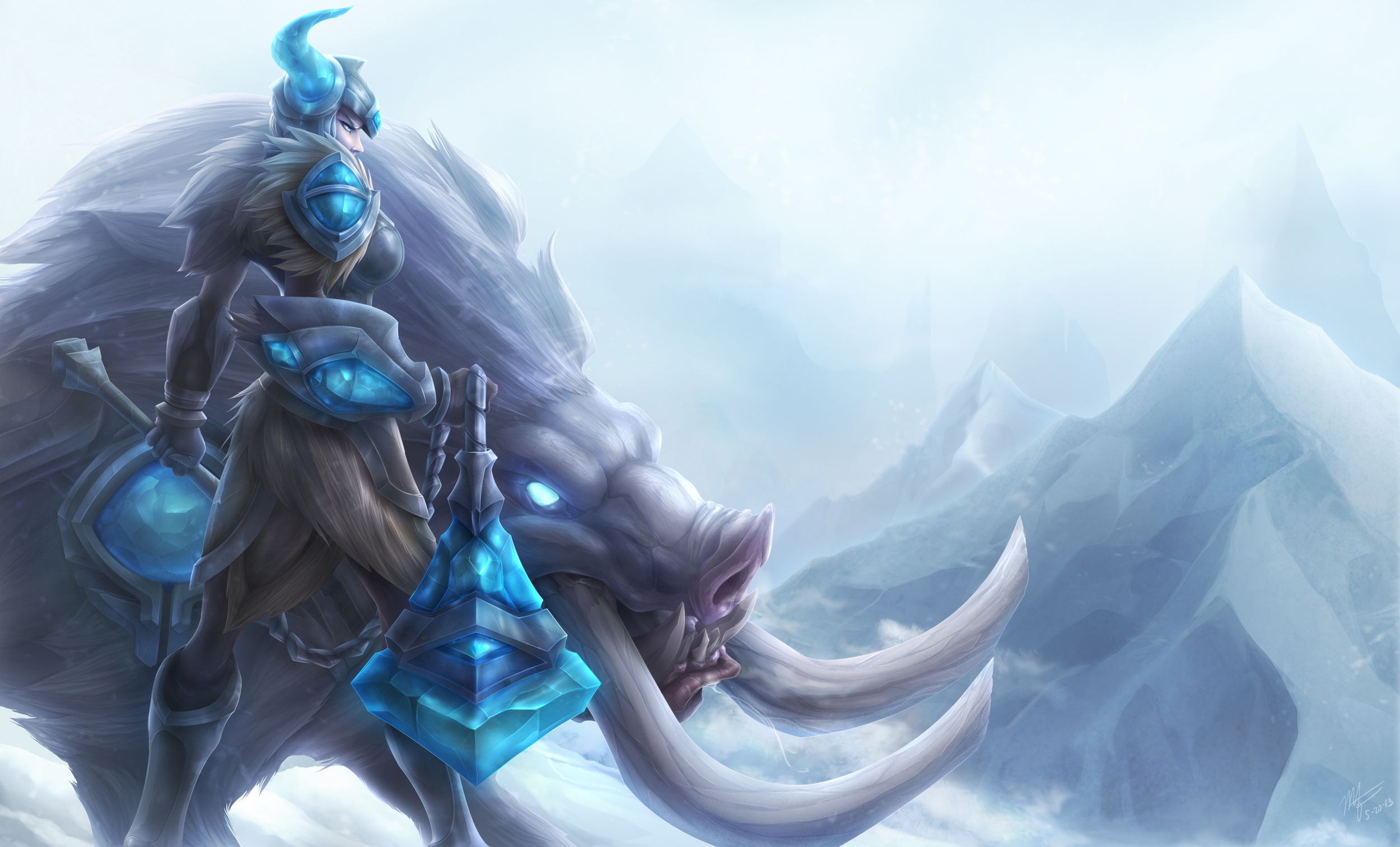 The Winter's Claw HD Wallpaper Background Image