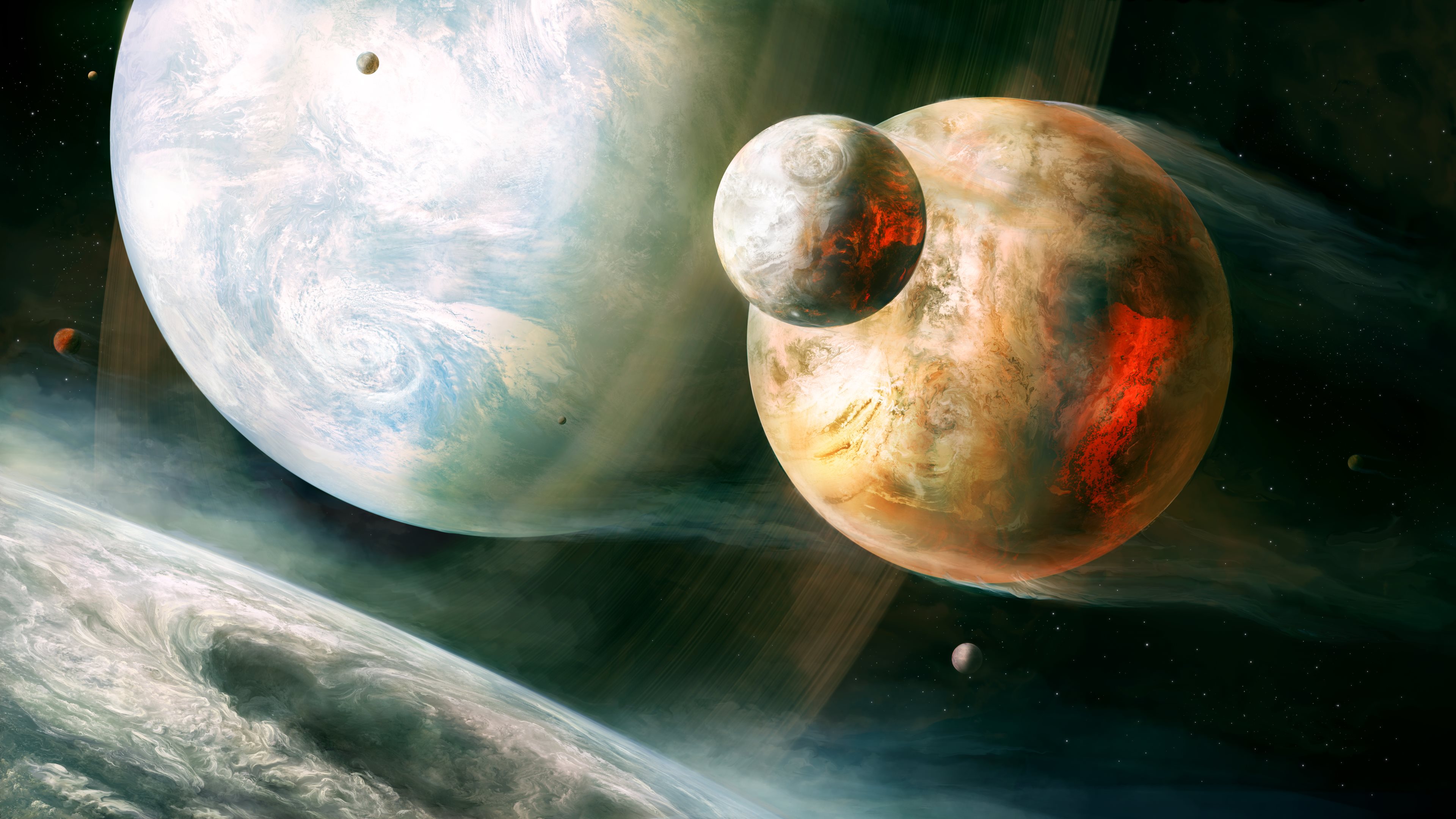 Sci Fi 4k Ultra HD Wallpaper Background Image 3840x2160