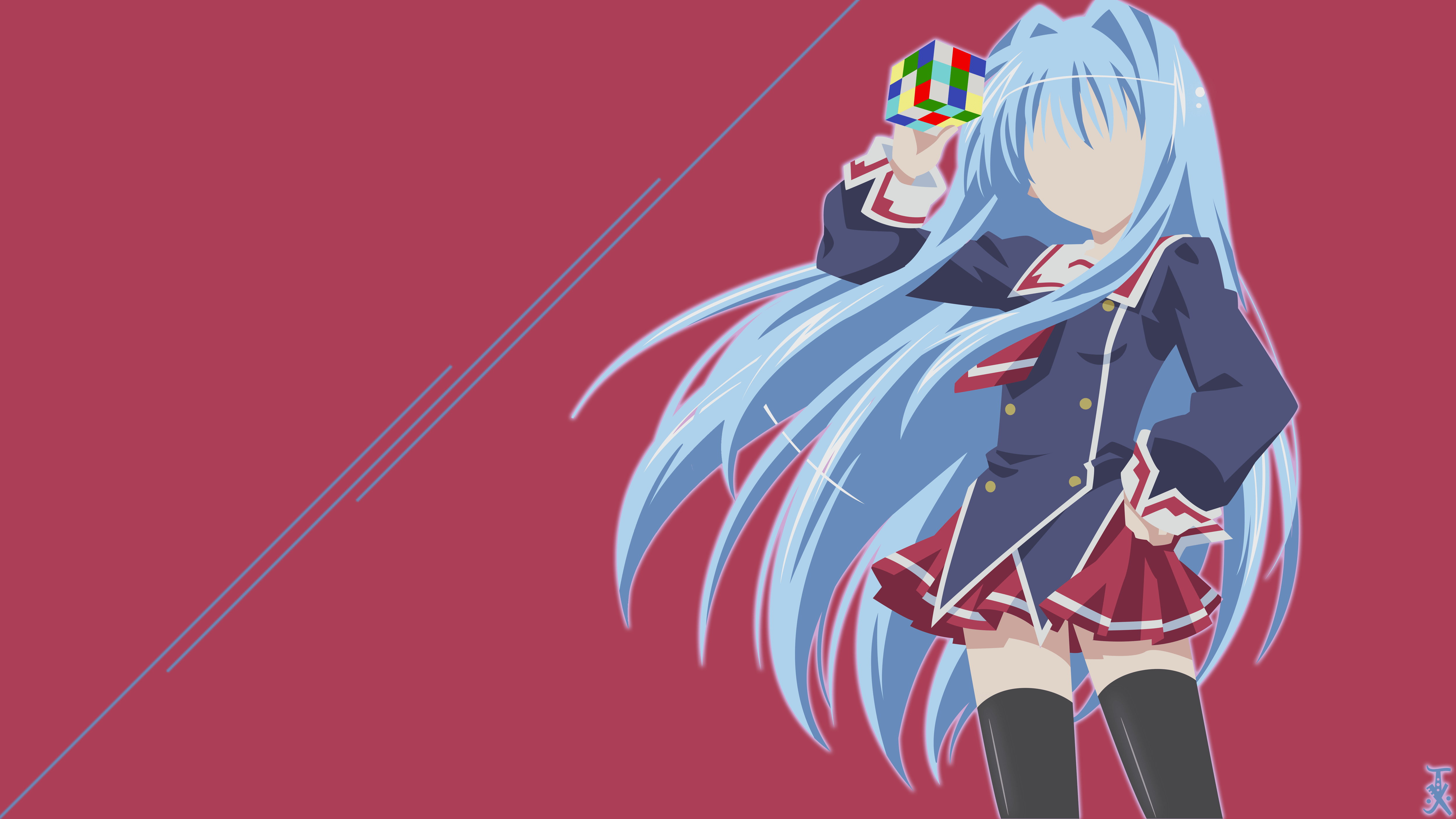C³ minimalist 4k Ultra HD Wallpaper Background Image