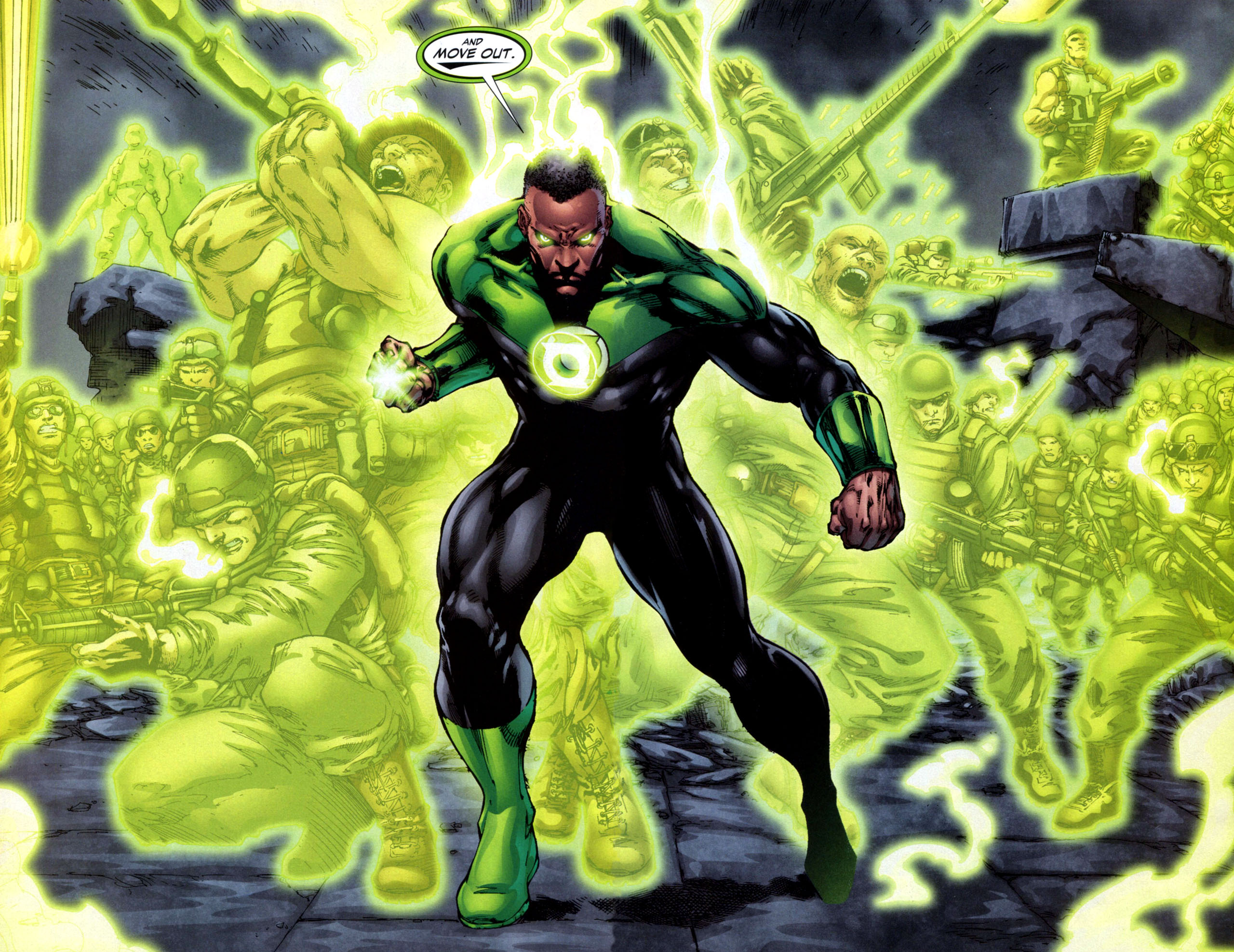 Download Comic Green Lantern HD Wallpaper