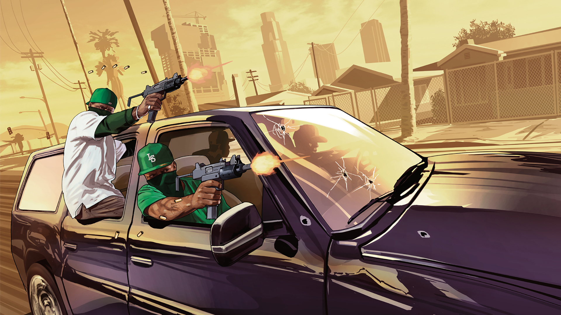 Grand Theft Auto V Tapeta HD Tło 1920x1080 ID581598 Wallpaper