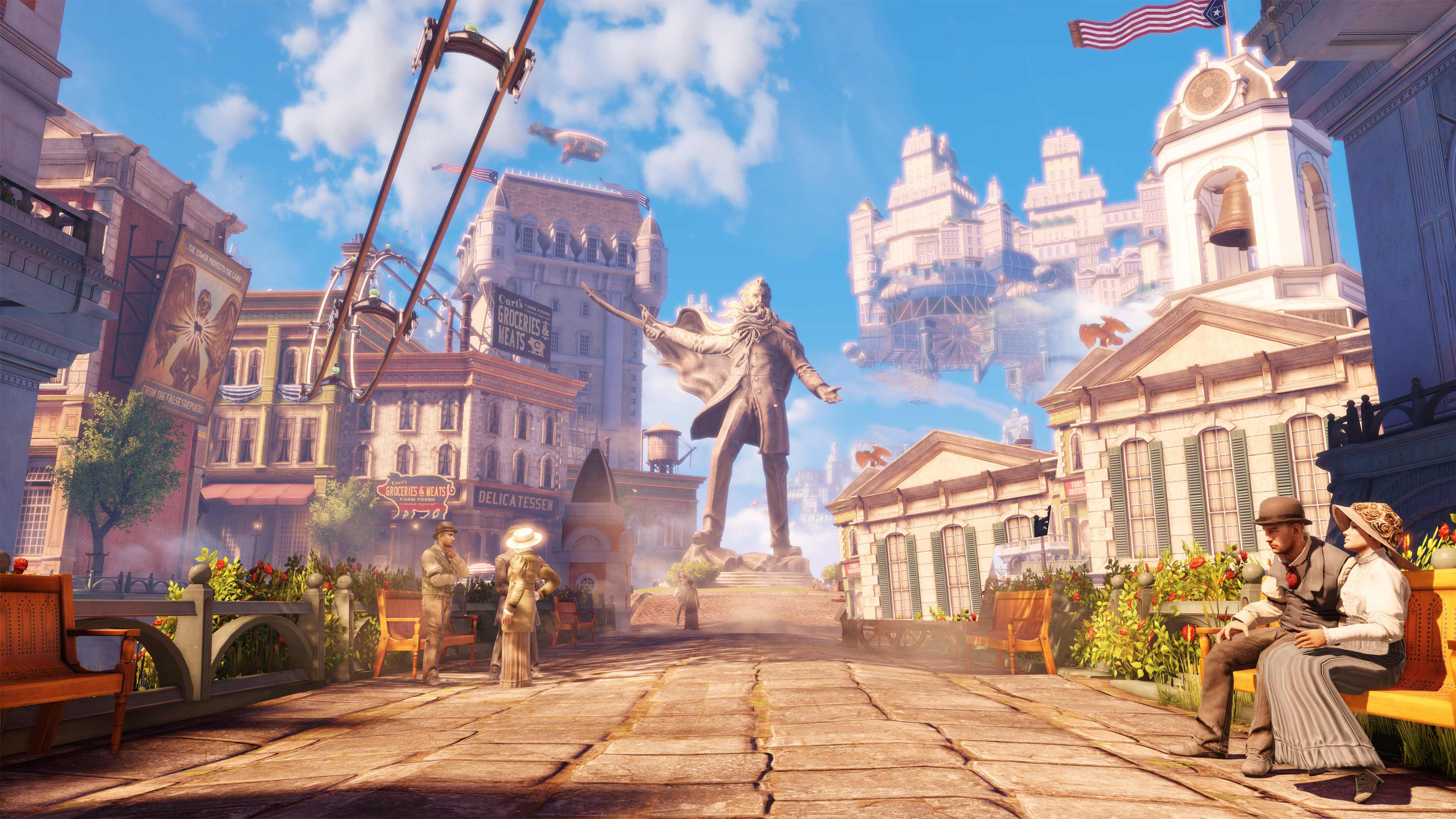 Bioshock Infinite 4k Ultra HD Wallpaper Background Image 3840x2160